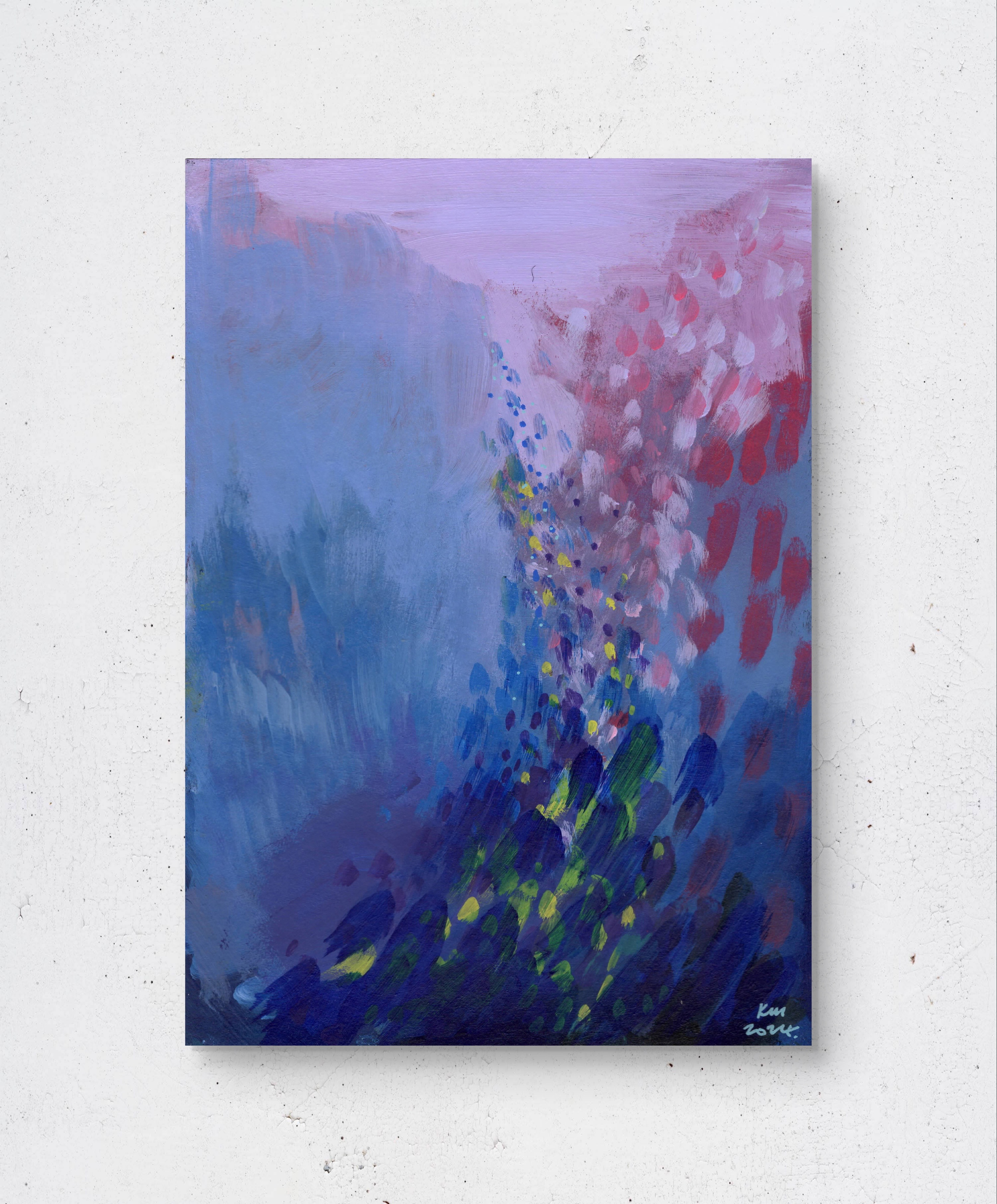 Lifting Colour IAcrylic on board18" x 12"2024