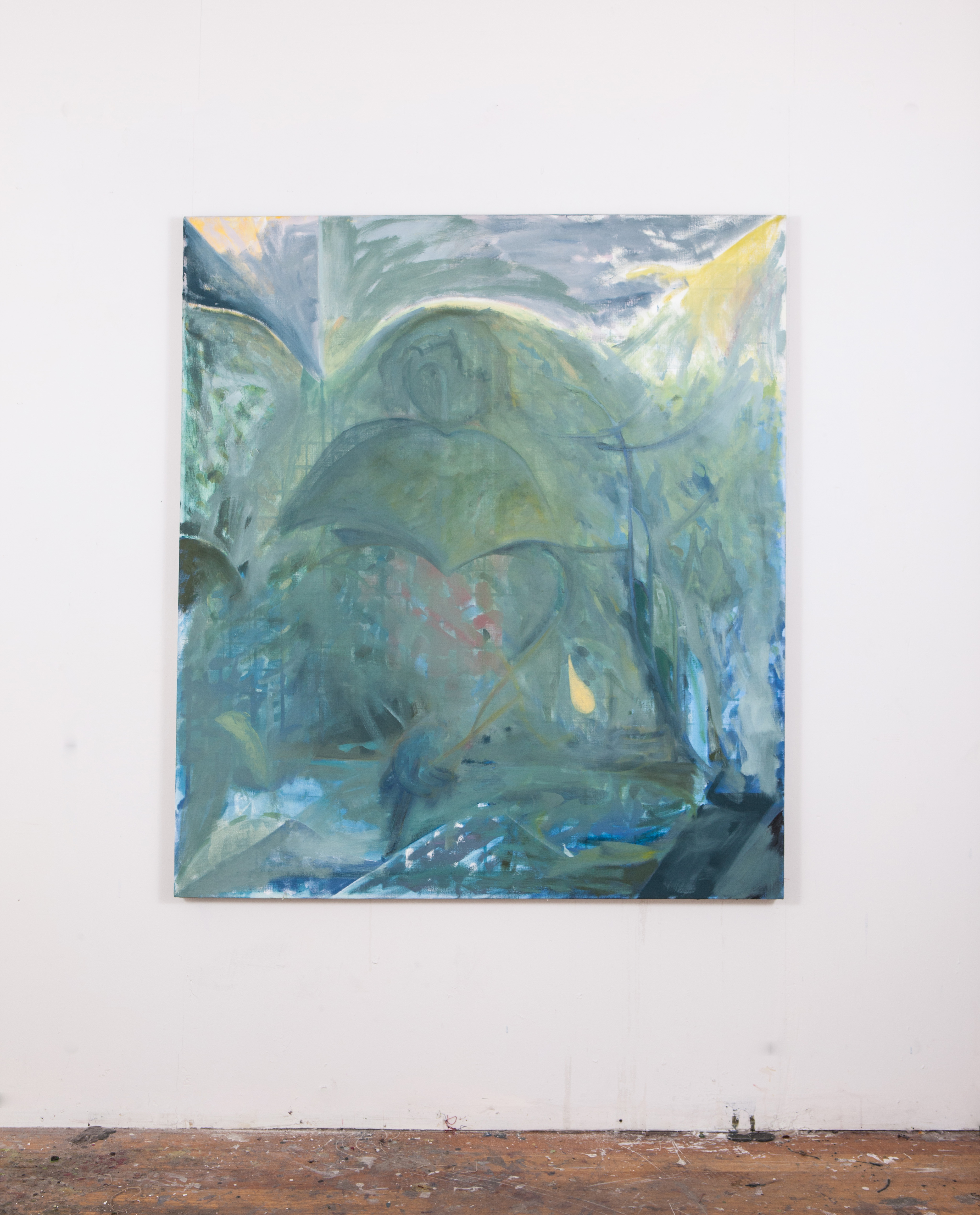 Opel, 2015-16. Oil on Linen, 54"x48"