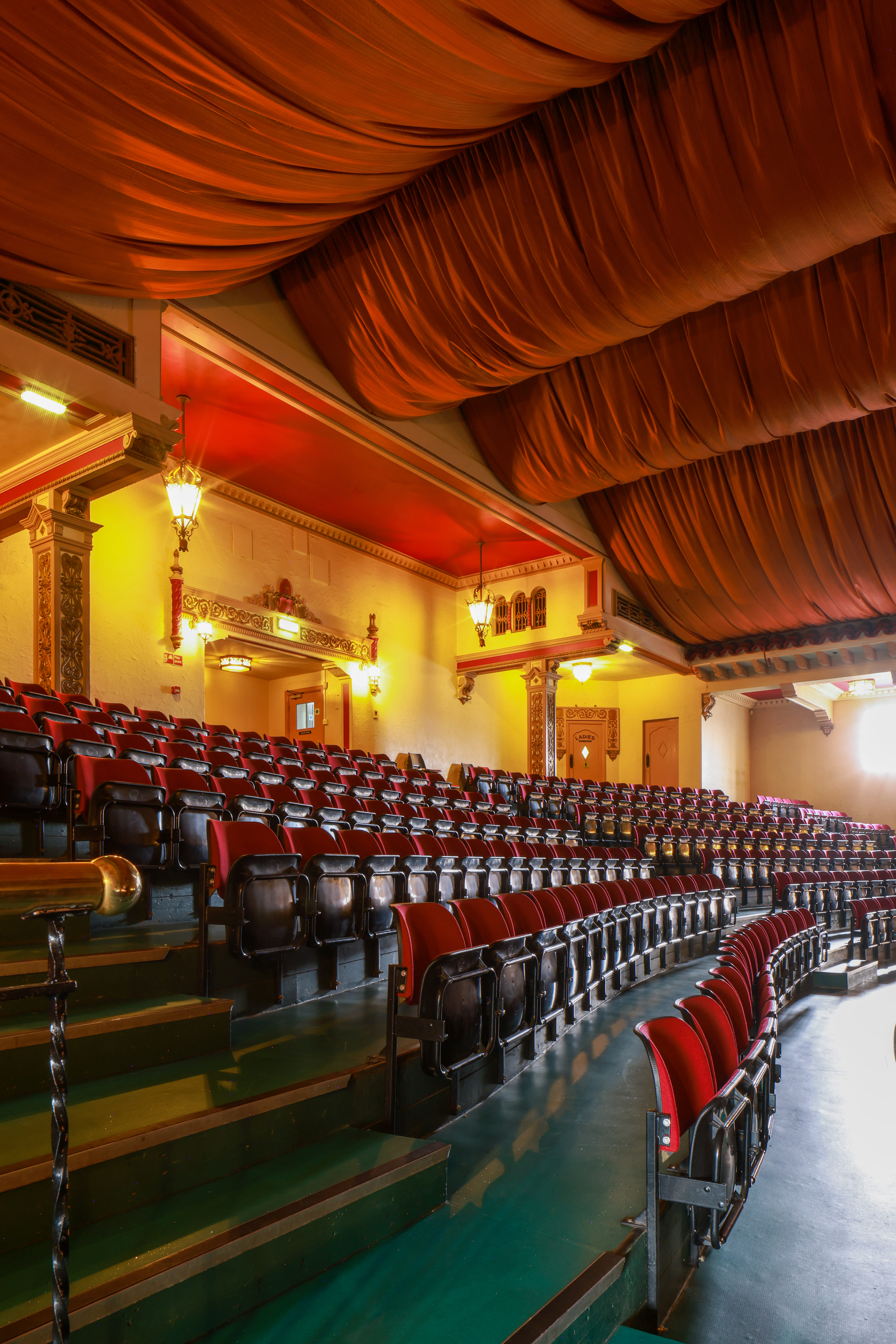Interior Ealing Christian Centre, Former Avenue Cinema, 1932, Northfield Avenue, Nortfields, Ealing. Photo credit: Sirj Photography