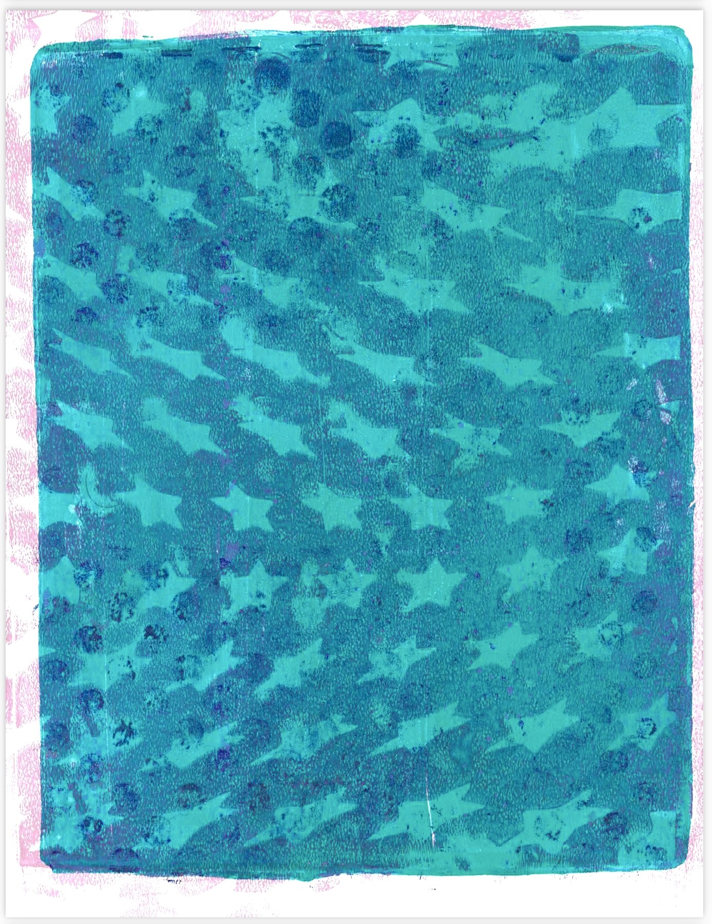 Untitled (wavy stars)