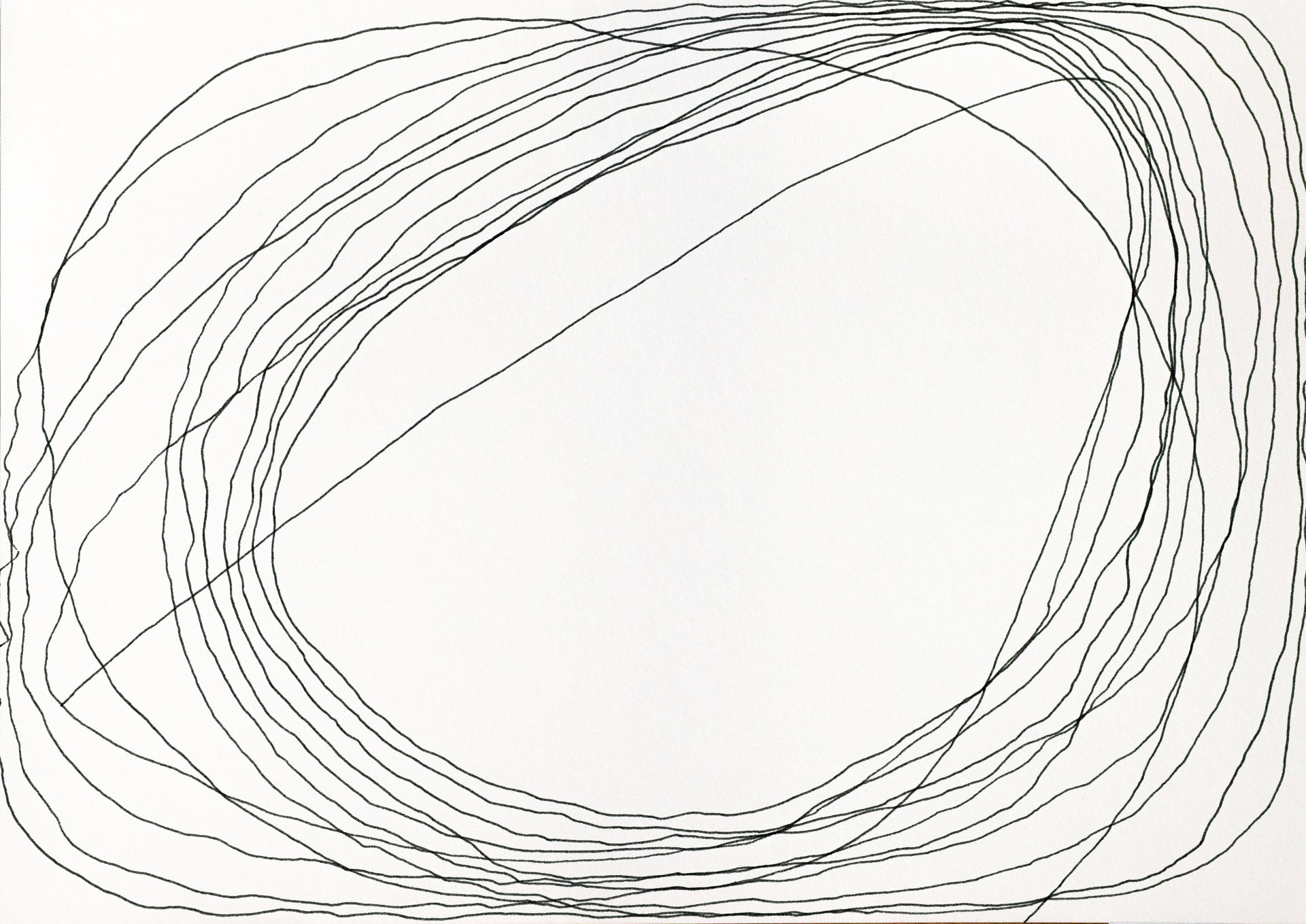 o. T.Tinte auf PapierDIN A4