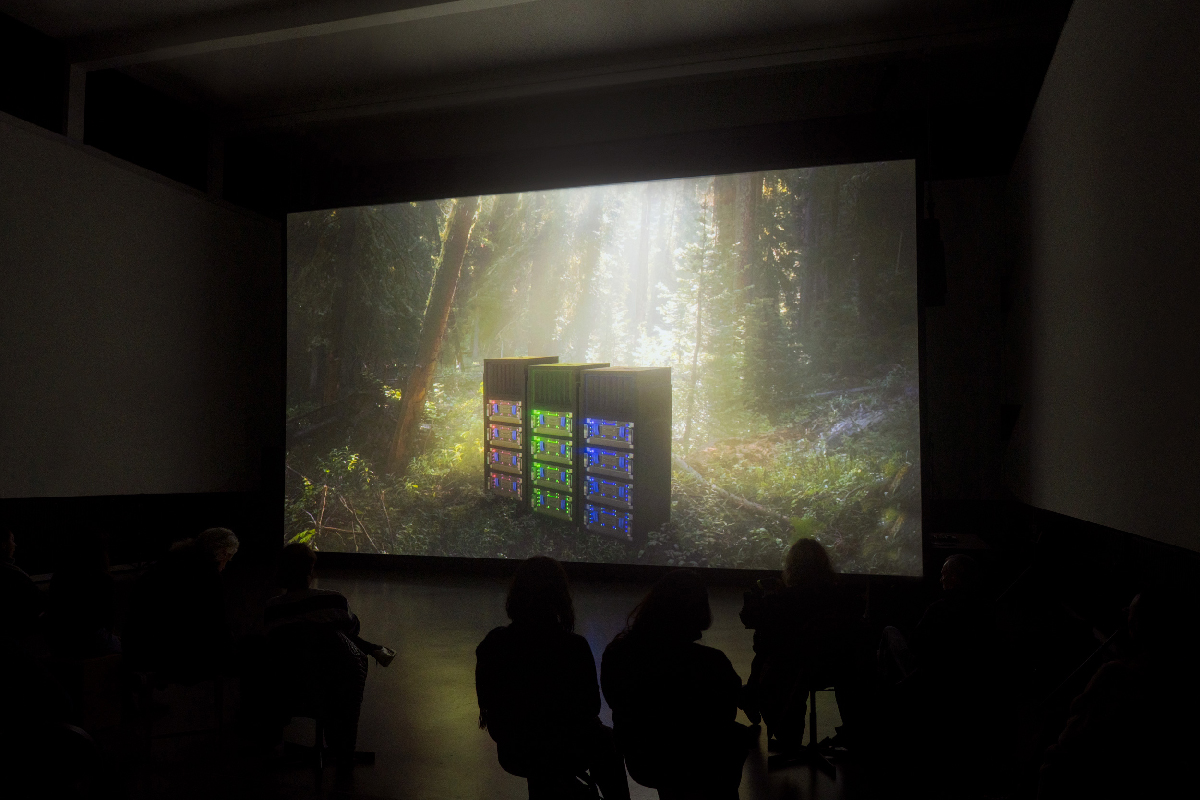 Installation view at Museum fur Gestaltung, 2021