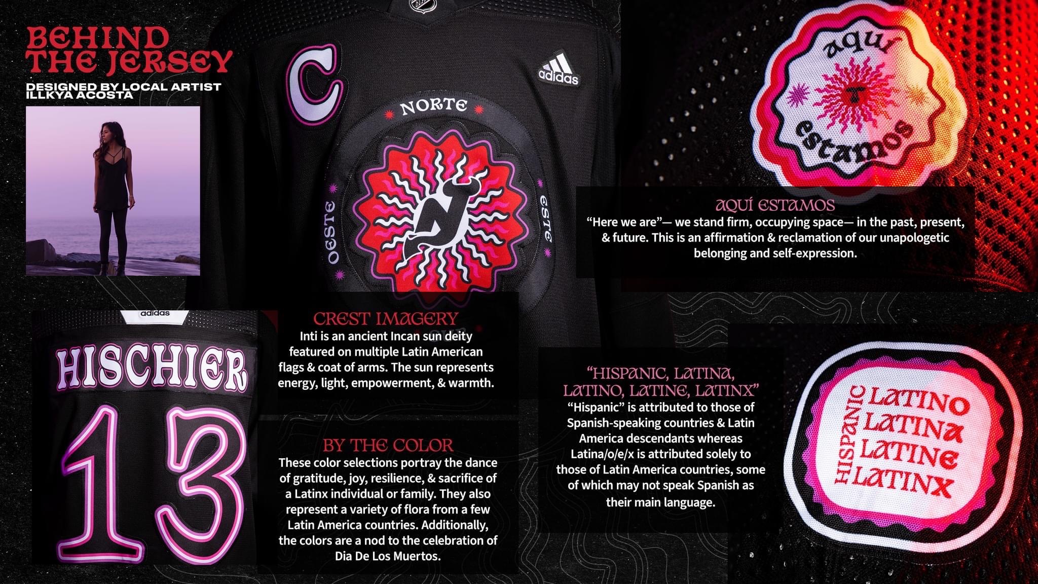 The Hispanic Heritage Night fit is 🔥. - New Jersey Devils