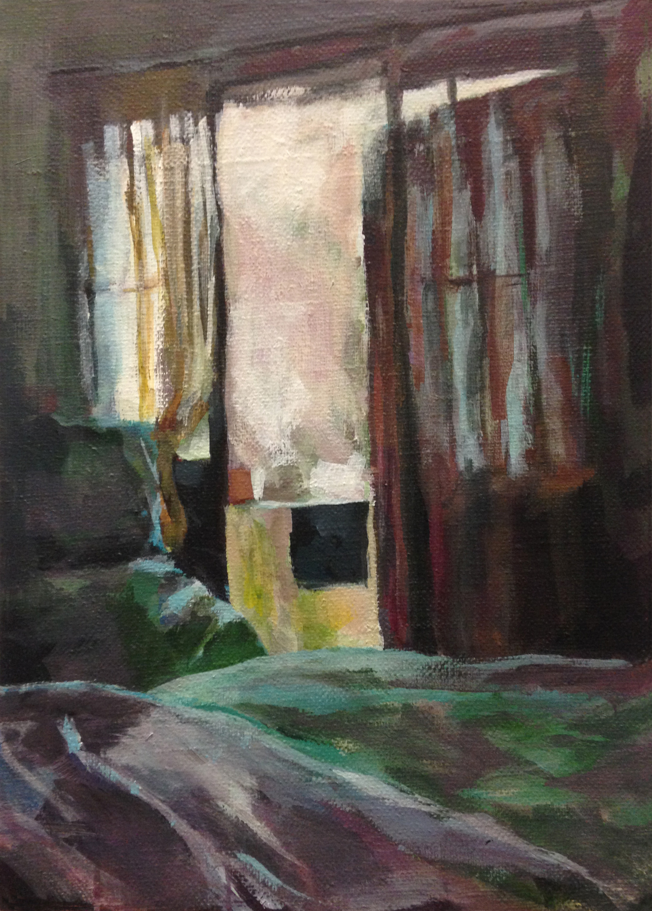 La Clémence I  —  70x50 cm (vendu)