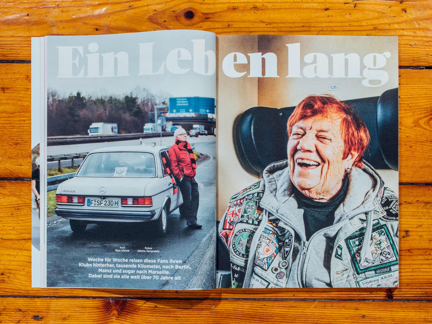 11Freunde #194 / Die &auml;ltesten Ausw&auml;rtsfahrer der Republik (Bild auf der rechten Seite) / November 2017