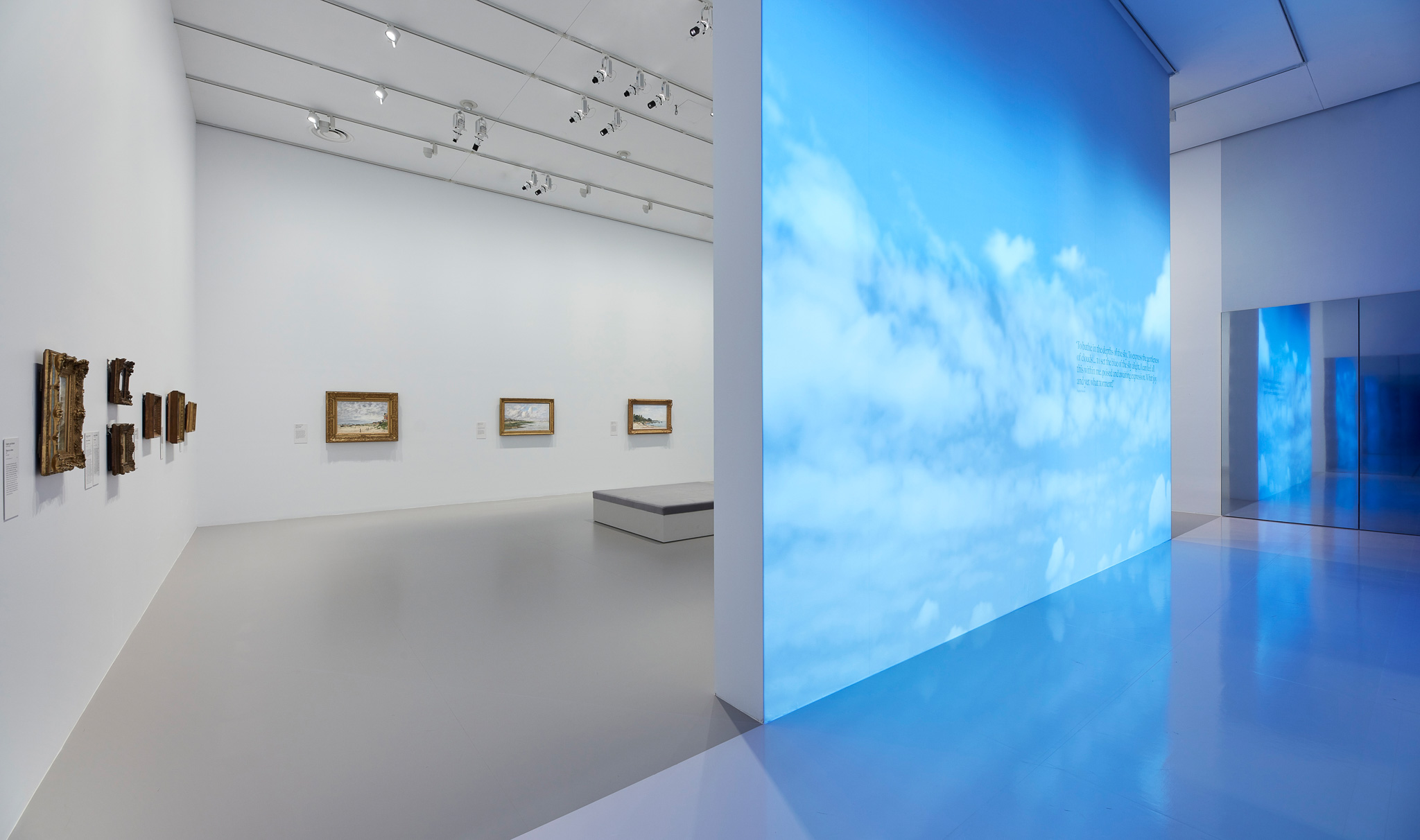 Exhibition graphic design for ‘French Impressionism From The Museum Of Fine Arts, Boston’, National Gallery of Victoria, 2021. 