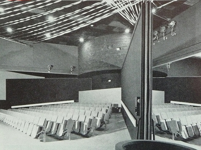 Vue du "Rotorama" (Bild und Ton, no 71, Septembre 1964). Source : Olivier Lugon,"The Automatic Exhibition: Slide Shows and Electronics at the Swiss National Exhibition 1964", 2015