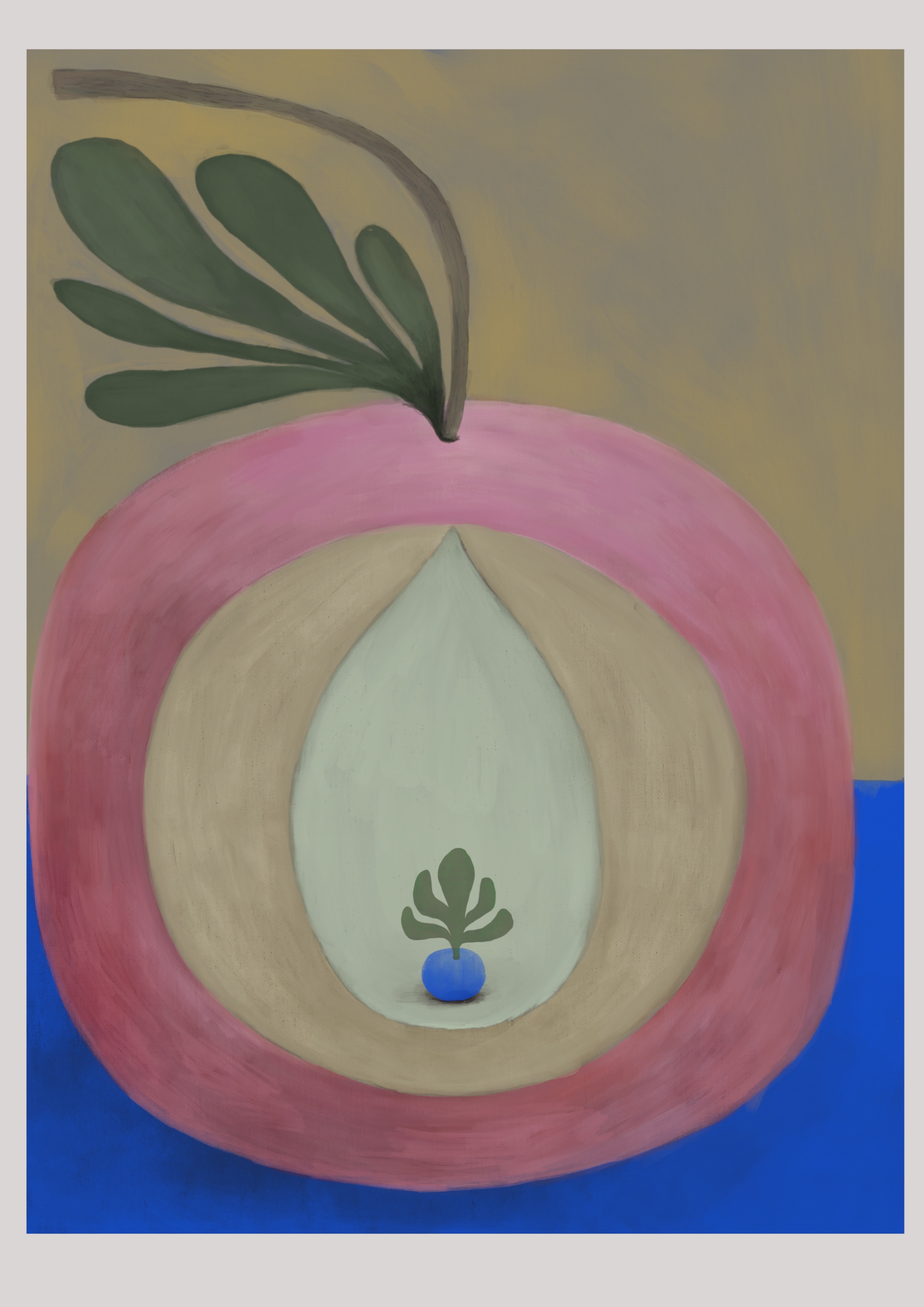 Die Frucht ist Der Samen ist die Frucht.