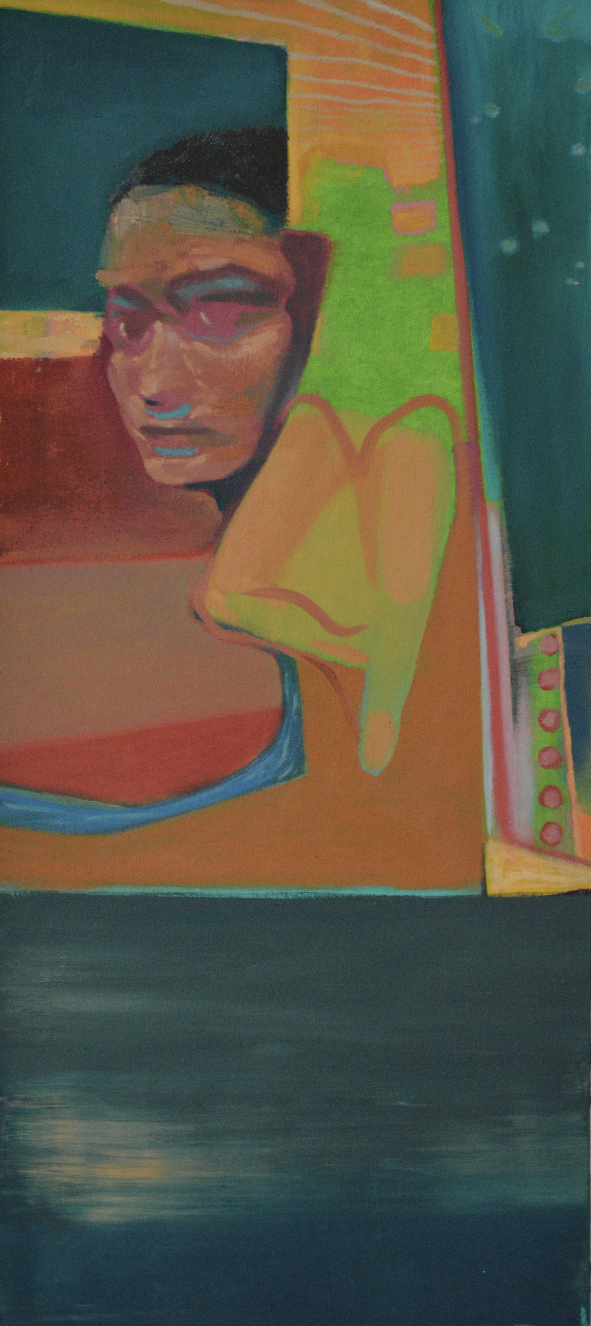 shadow grabber 5. oil on canvas 