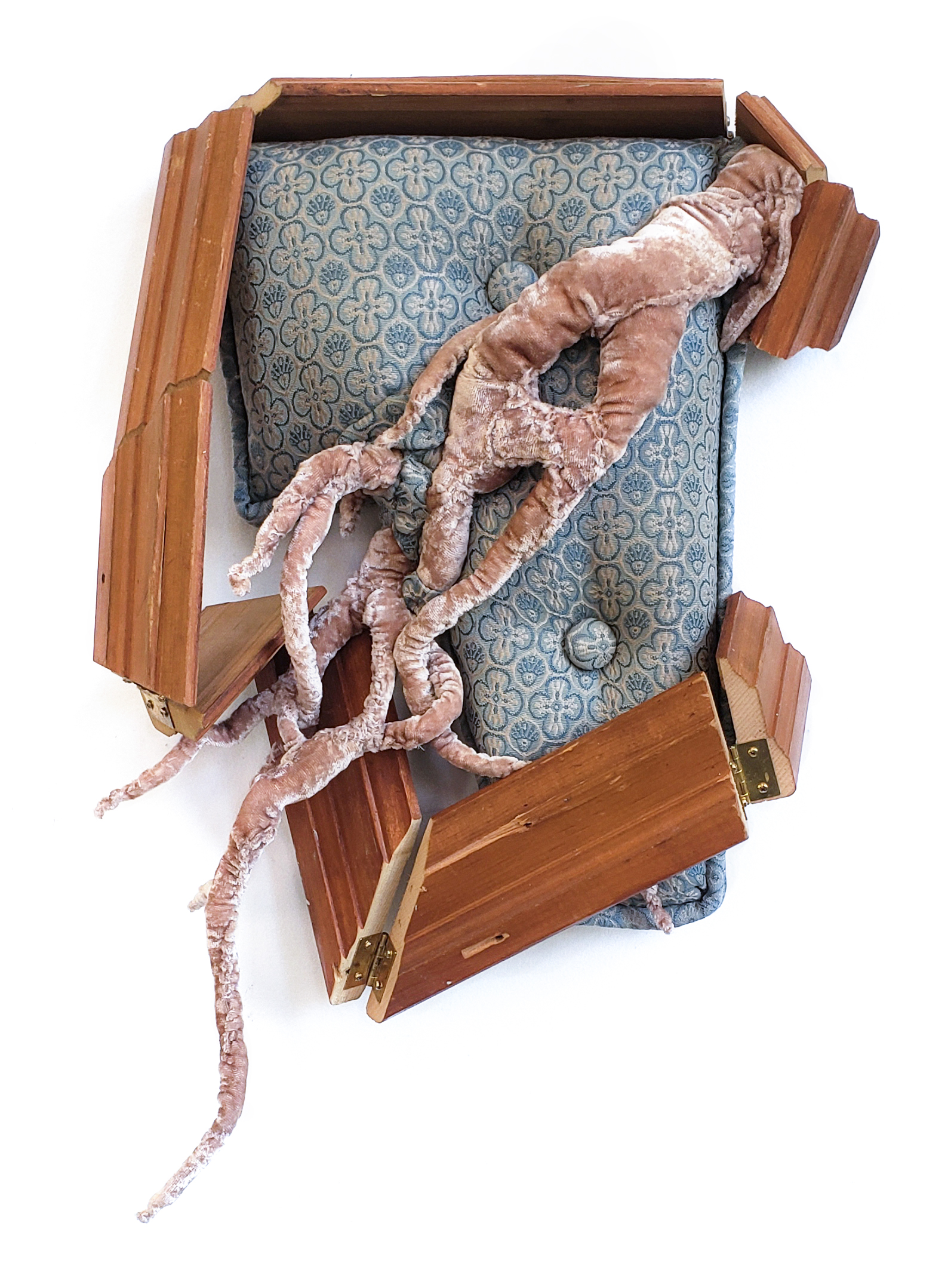 Augmented Grounding. 17 in 11in x 5in. [sold]