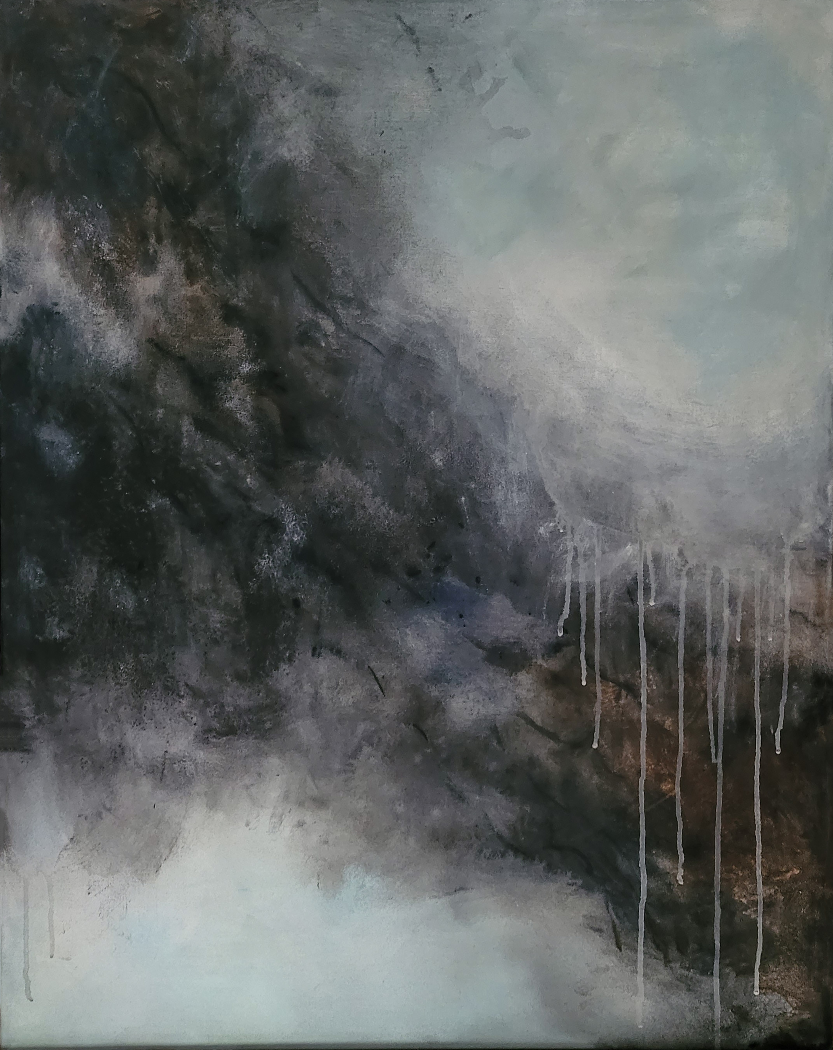 Mysteeri, 73x92cm, Acrylic on canvas