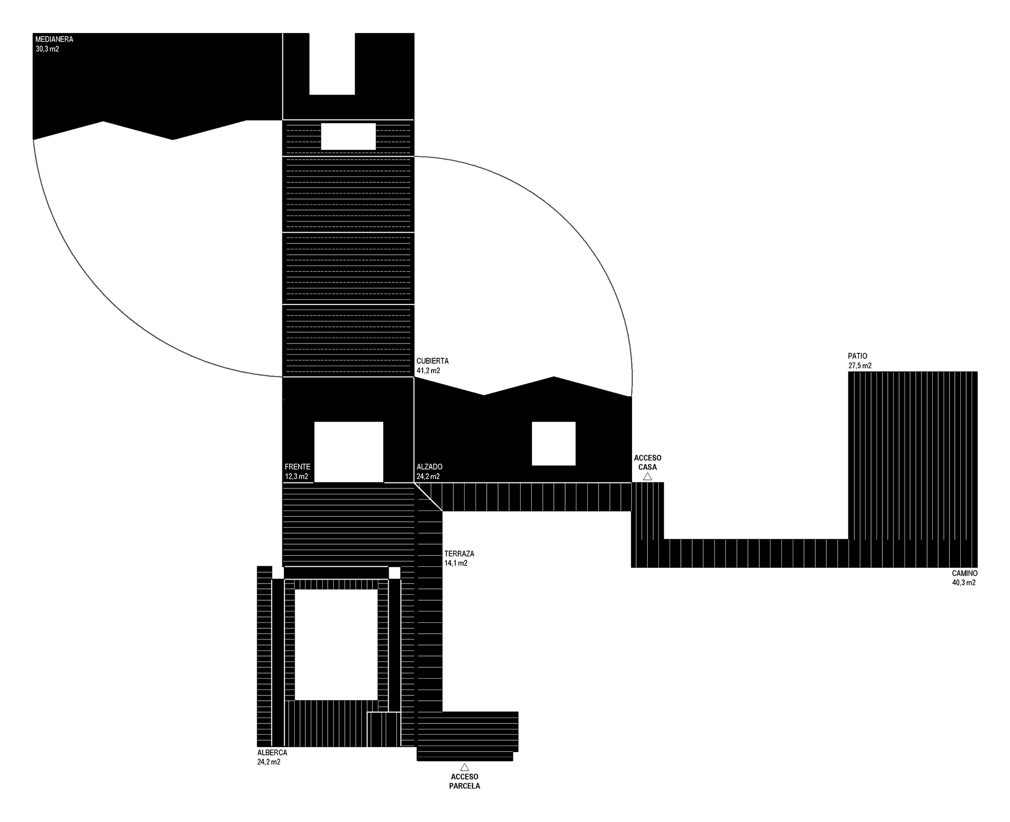 casa MZ  I  desplegable de ladrillo