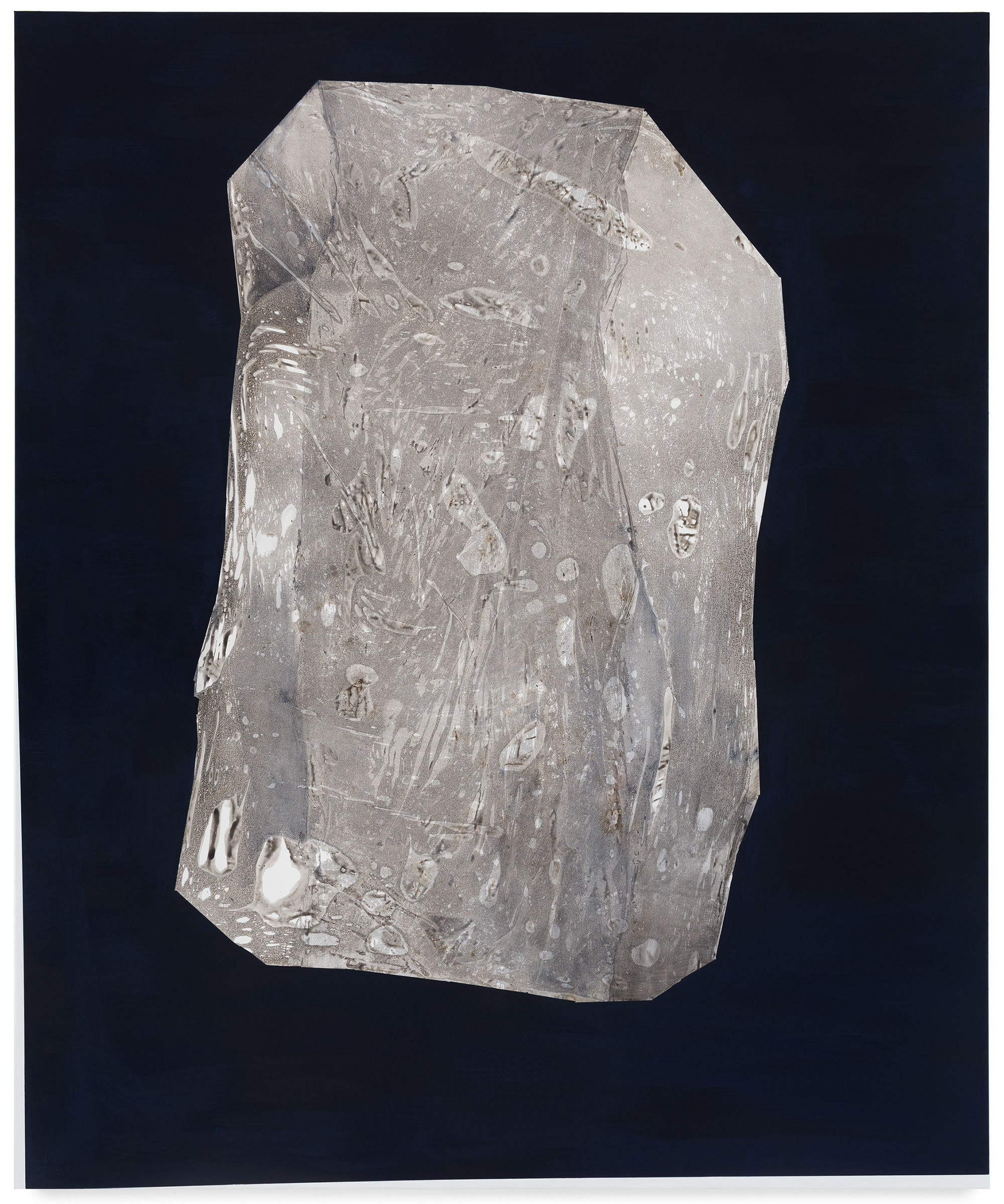 Image Inverted, acrylics on polyester canvas, 76x63", 193x160 cm