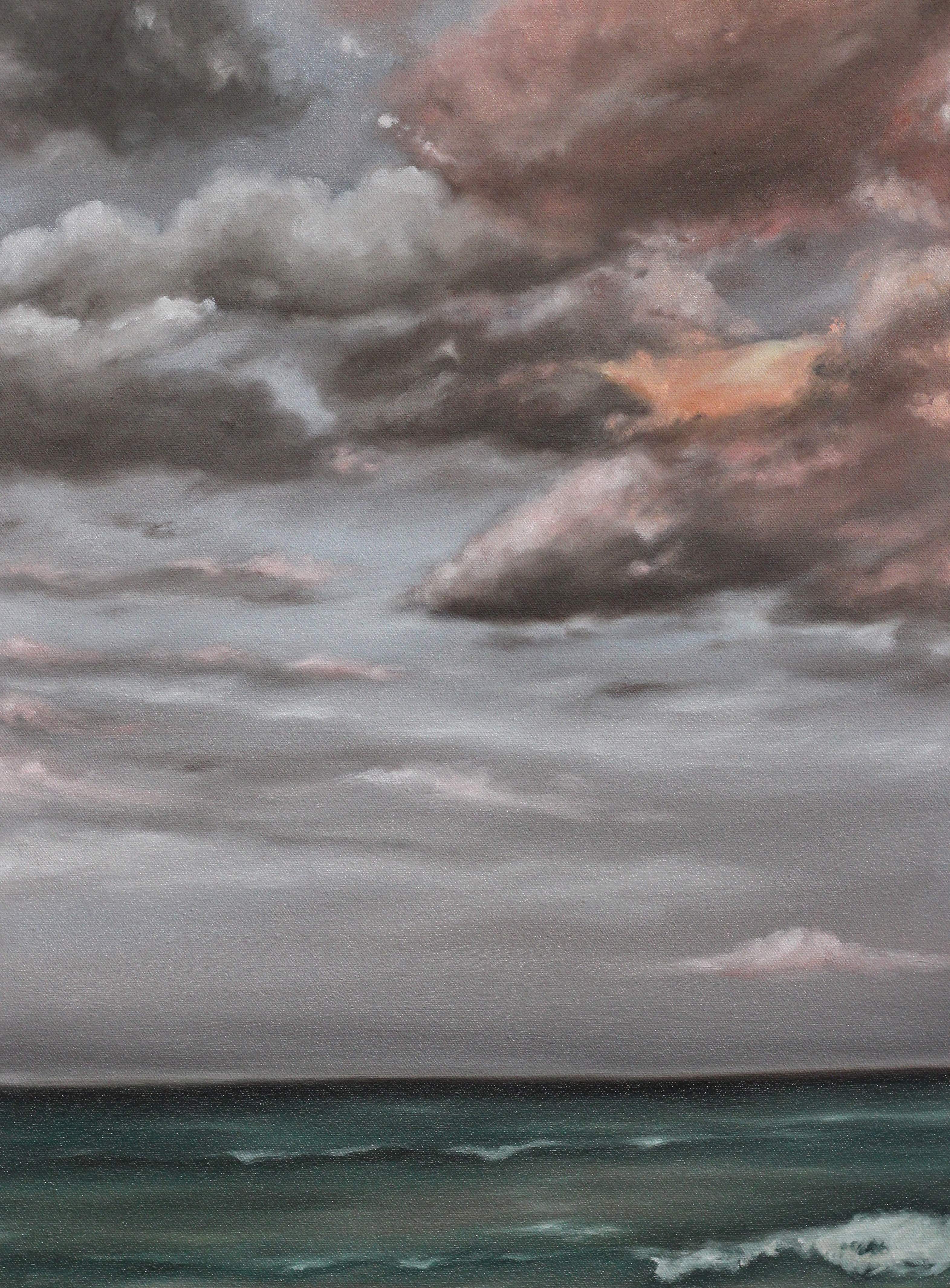 And Only Then, Oil on Canvas, 450 x 610mm, 2023