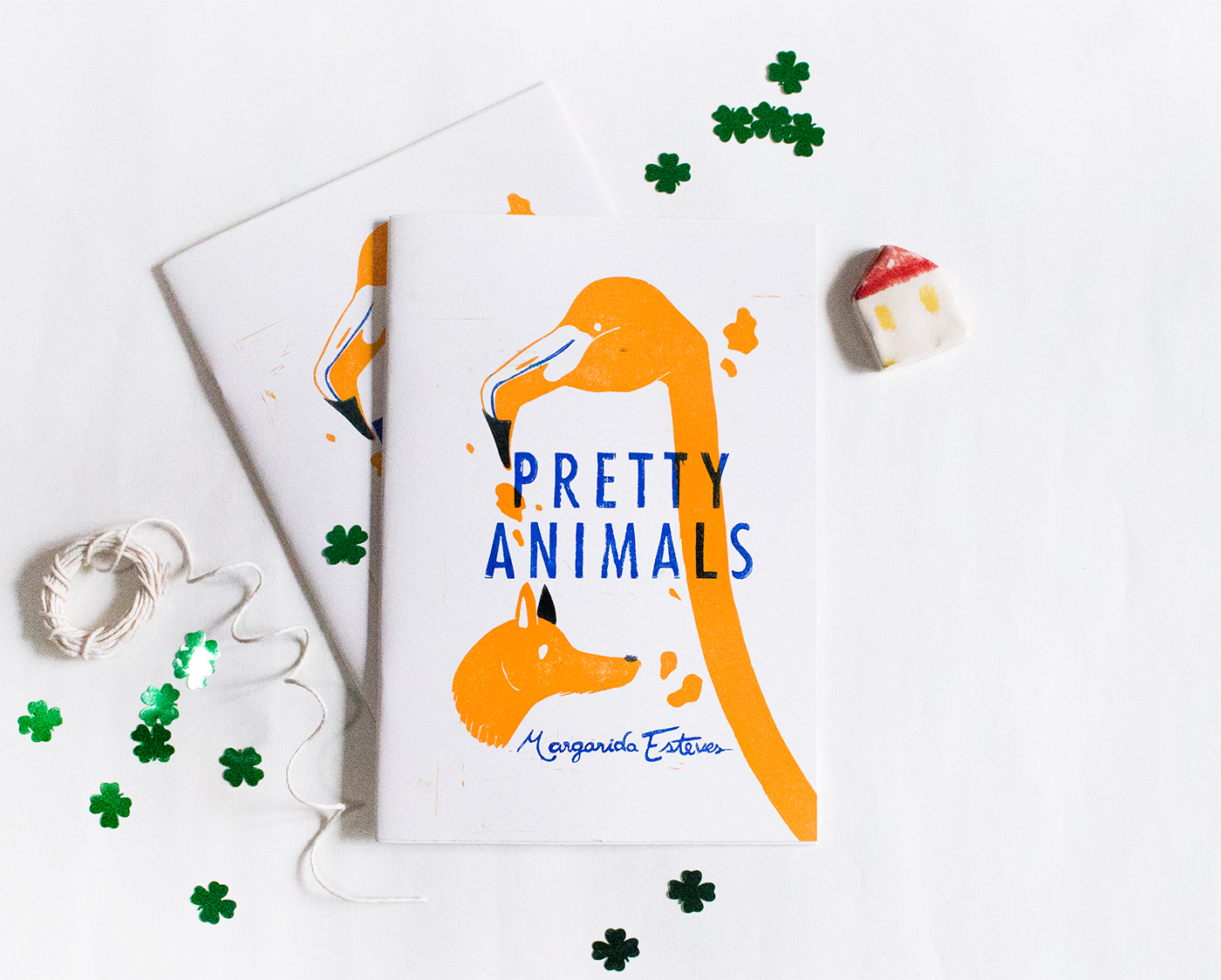 Pretty animals zine cover