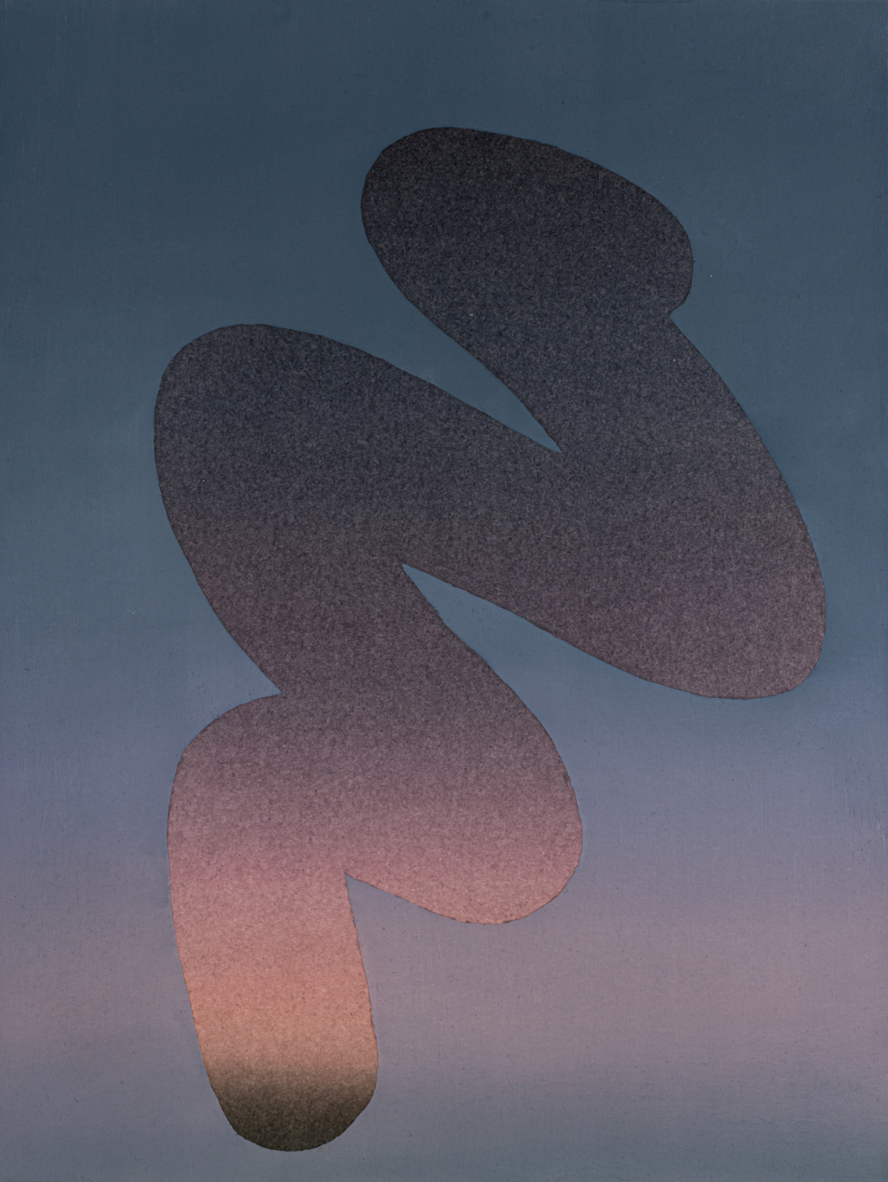 untitled, oil and watercolor on paper, 41 x 31 cm, 2020