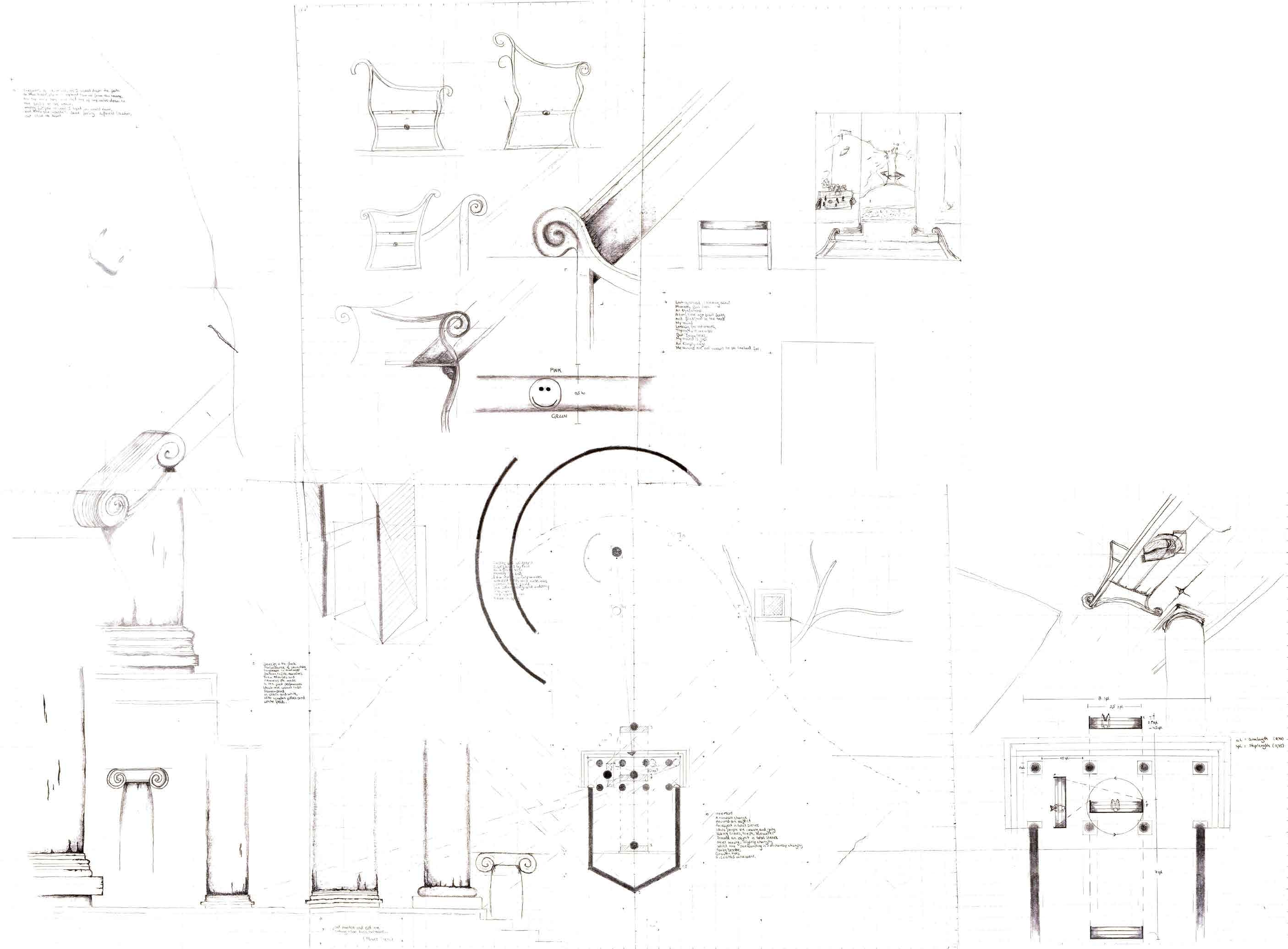 Hand drawing developed over time