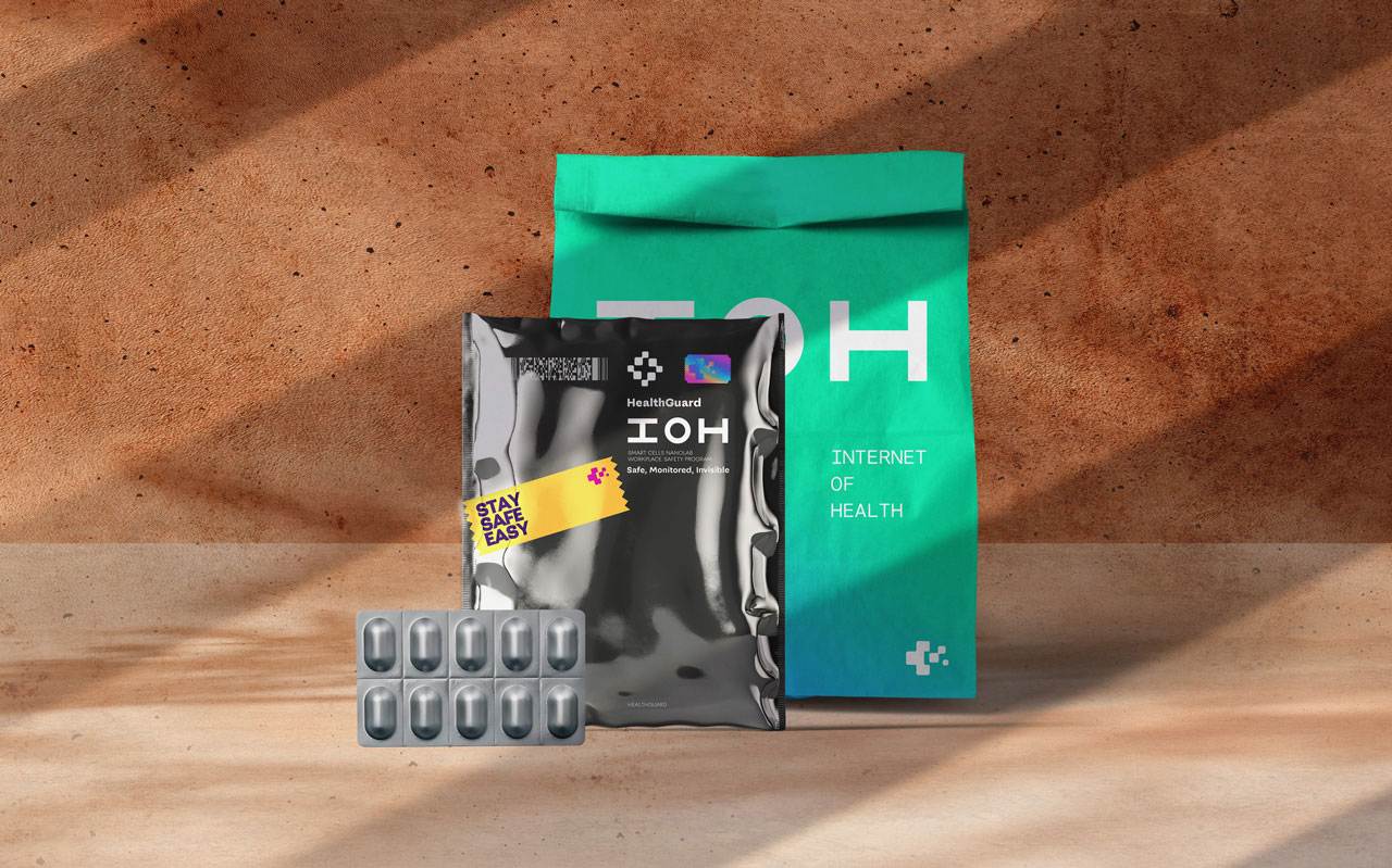 Connected nanomedical kits are corporate biosensor and surveillance systems providing proof of health or evidence of medical treatment required to enter specific private spaces such as corporate offices, personal shuttle services, or town- specific areas.