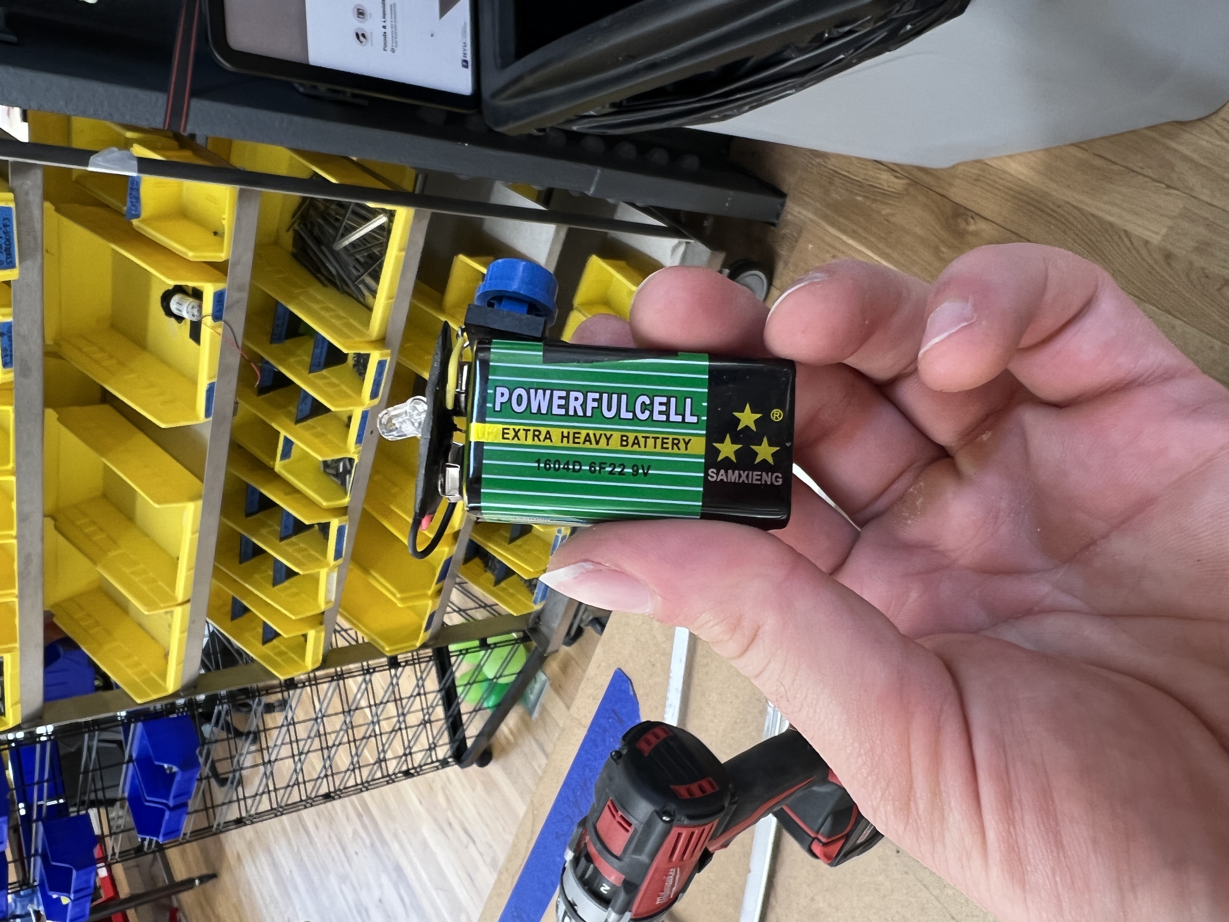 My functional battery torch