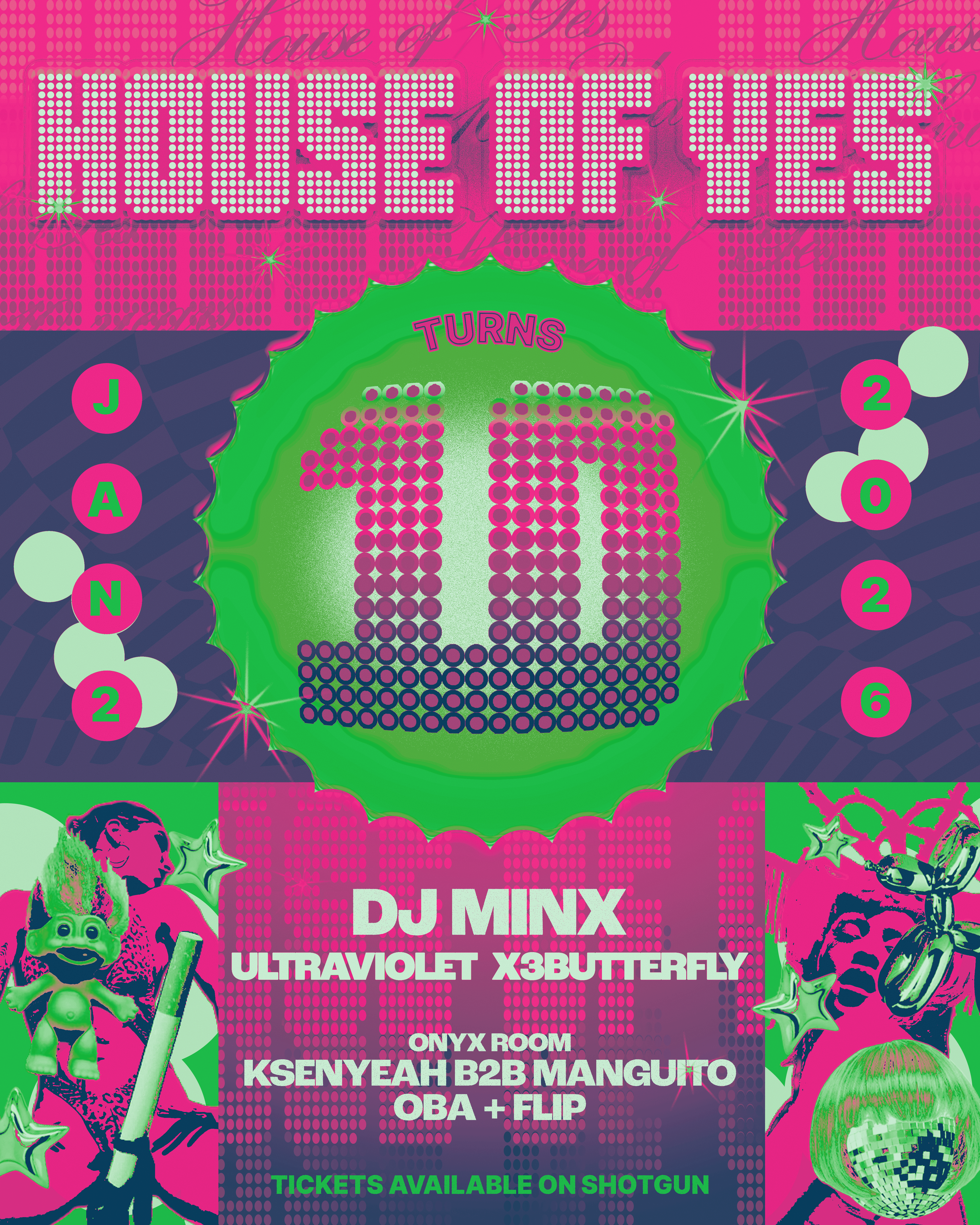 unused House of Yes flyer concept*