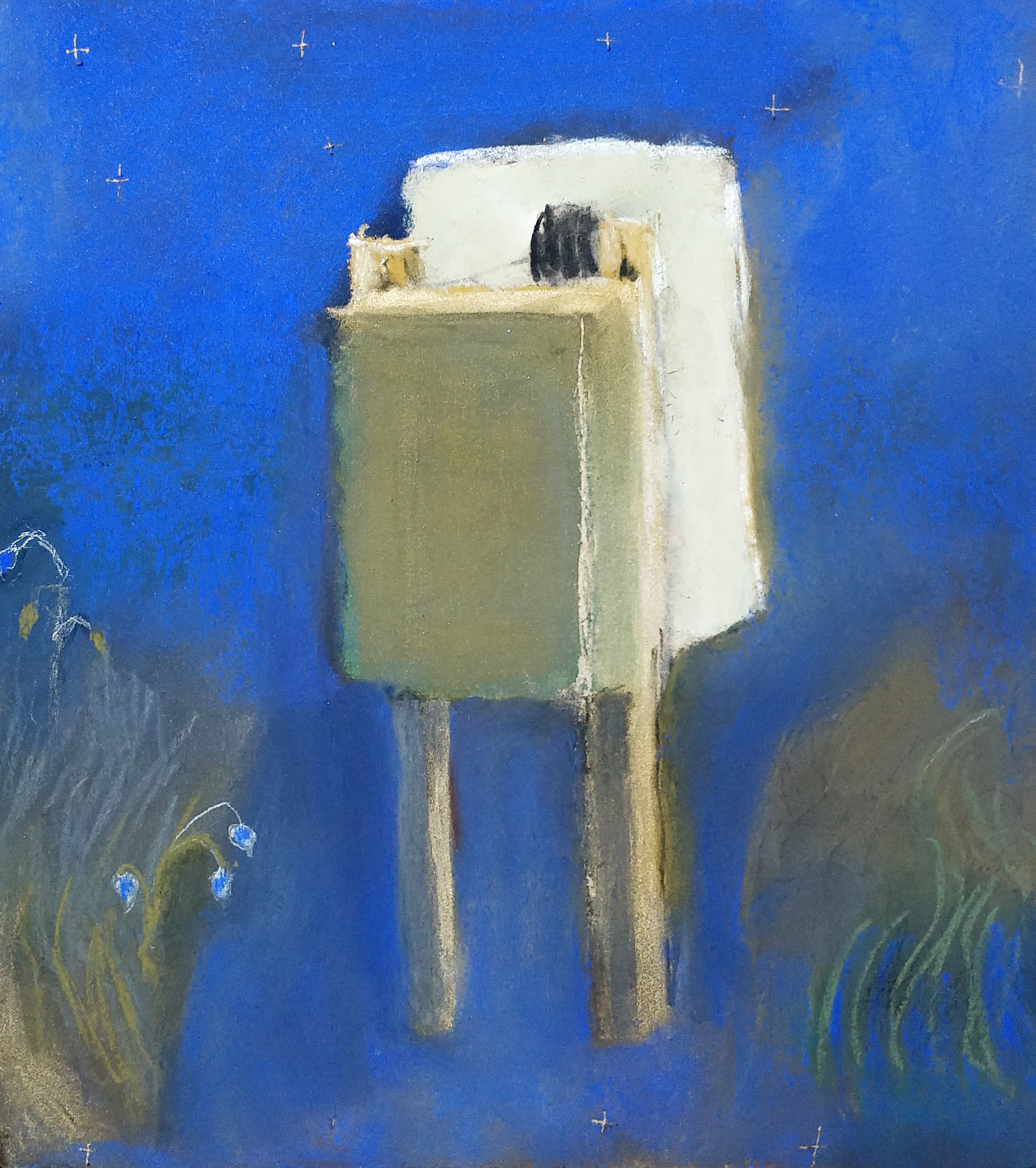 Roadside picnic, 23 x 26 cm, 2022