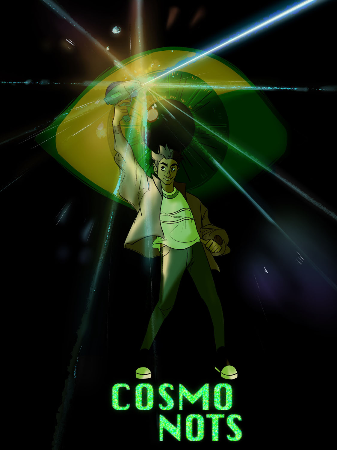 Cosmo-Nots PosterMaterials: Procreate, Dimensions: 2376x3168, Made 2022