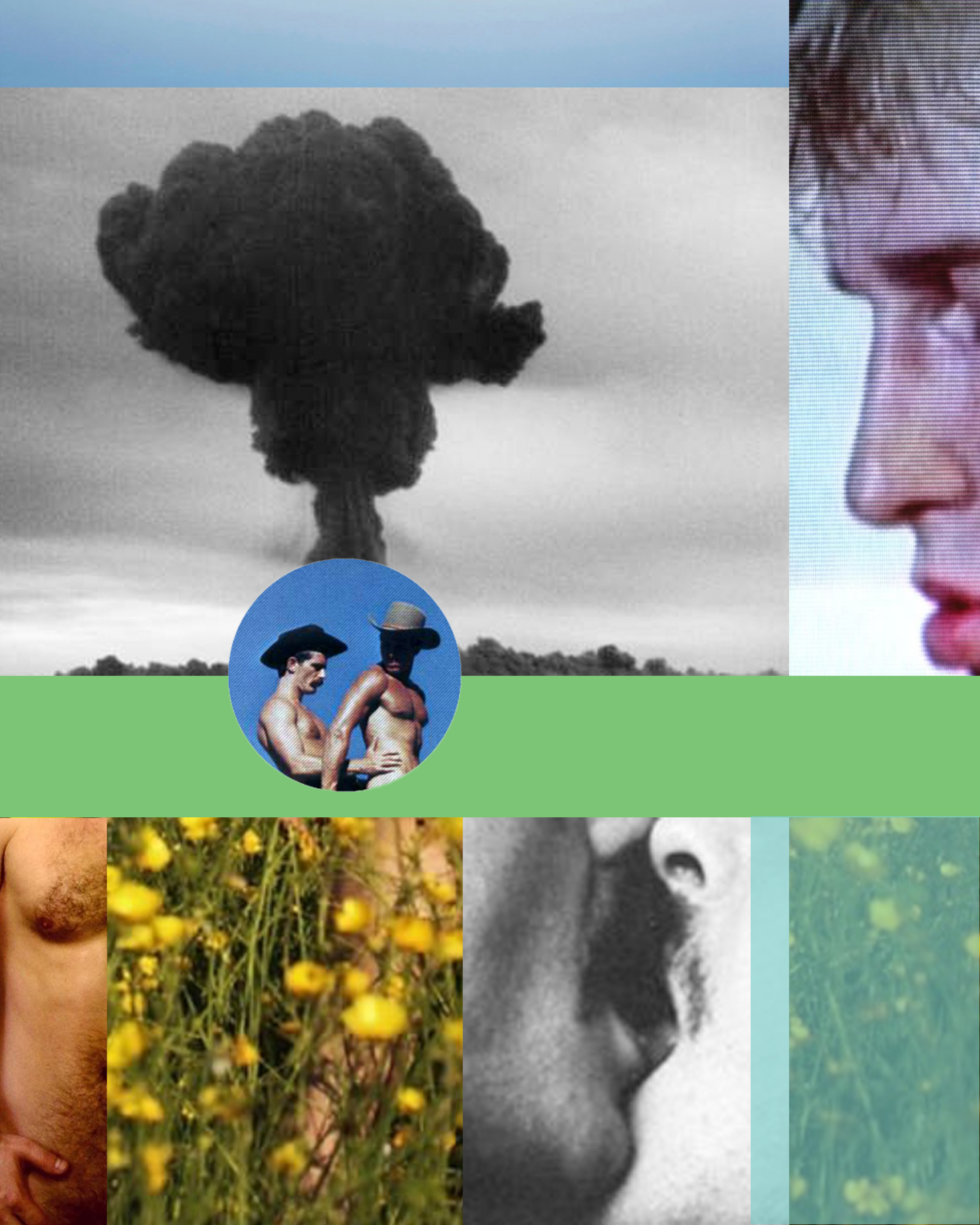 Looking for each other.