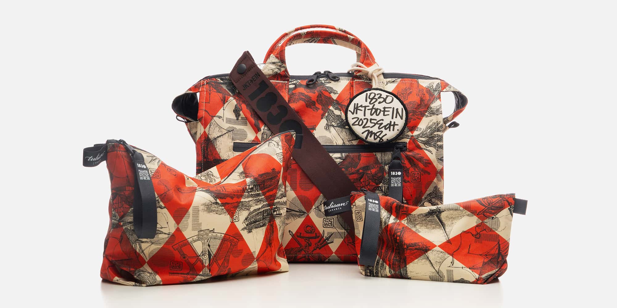 Botanist Bag, Large Organizer, Medium Organizer – 1830