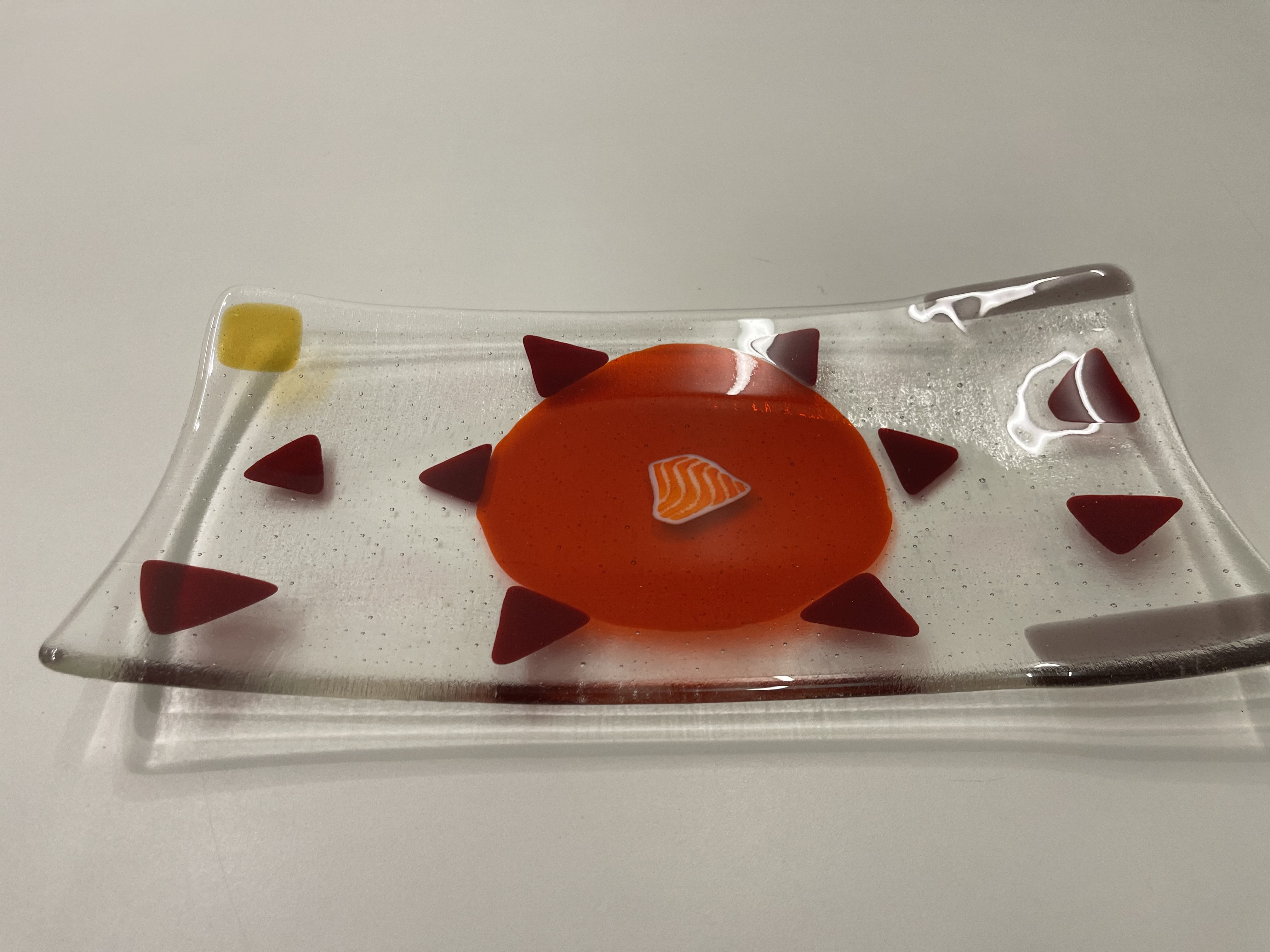 Untitled, Fused Glass Platter