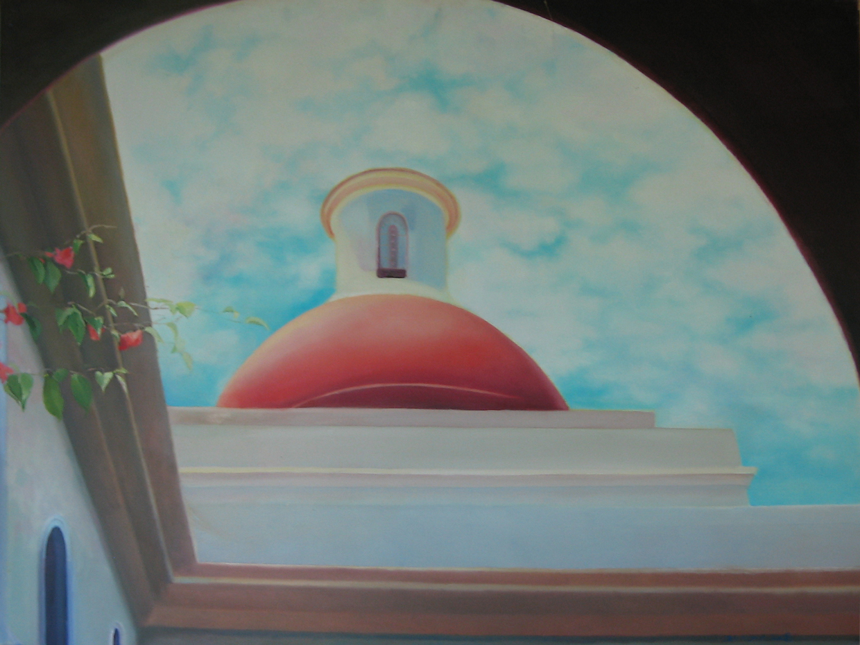 San Juan Cloister | 48" x 36" | Oil