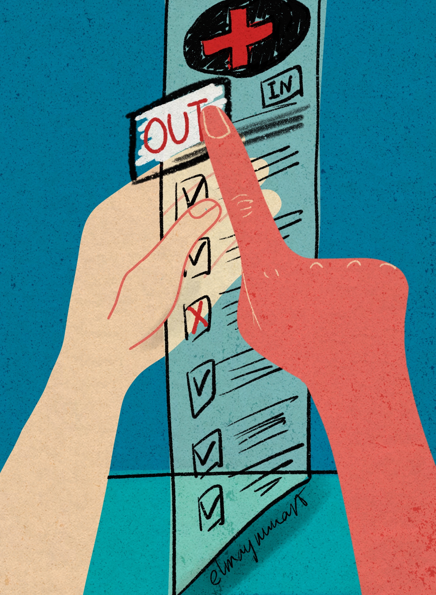 The invisible wall between job applicants and employers.(Personal standard)