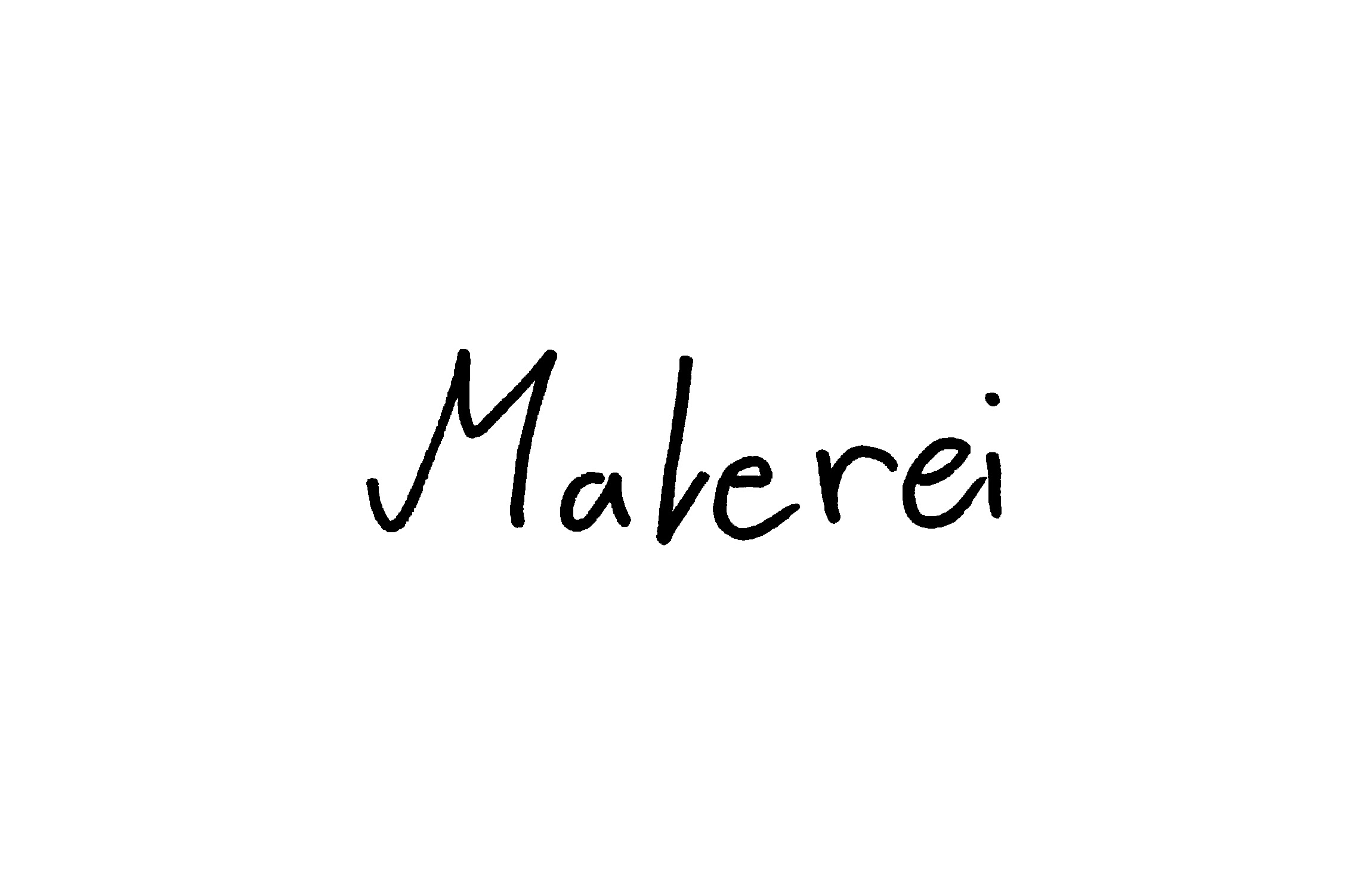 Malerei
