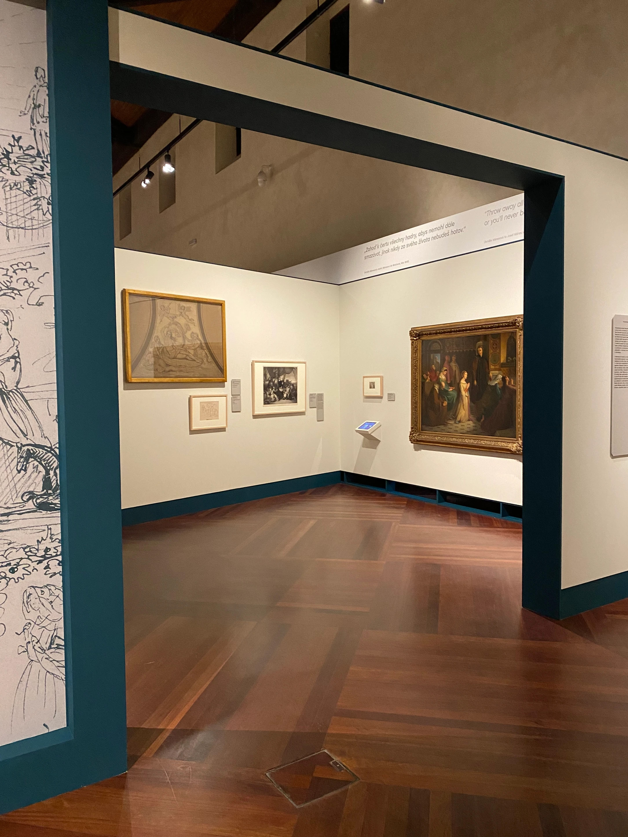 Pohled do expozice výstavy, Fotografie: ArtCapital 