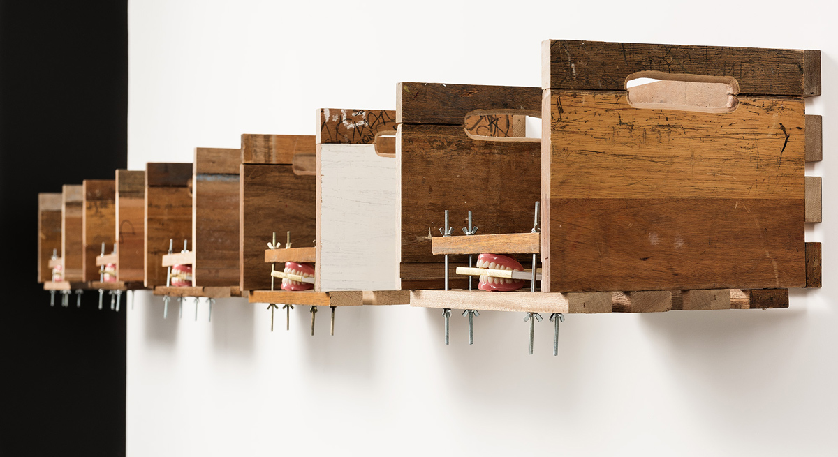 Kemang Wa Lehulere, Future Generation Art Prize (2017) | Installation view at The PinchukArtCentre, Kyiv, Ukraine | Photograph: © PinchukArtCentre