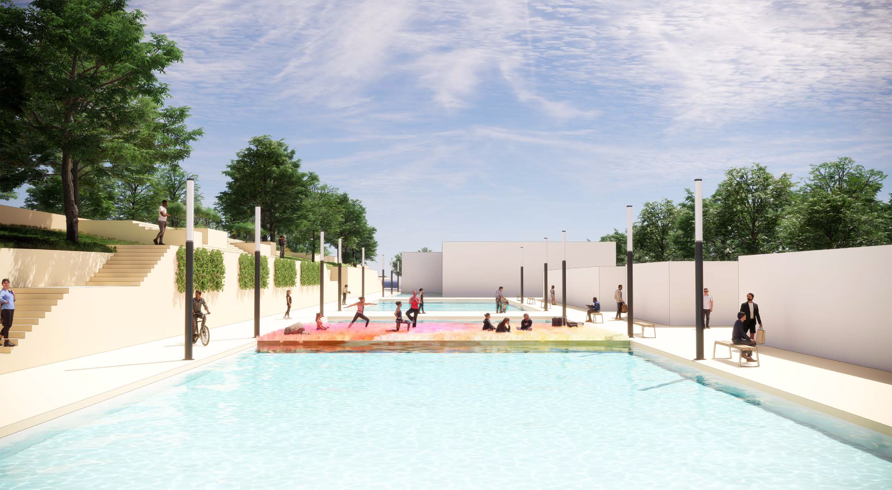 Water Corridor, Seong Cheol Kim, Englewood-Chicago, Spring 2020