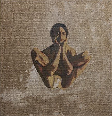 2007 — „Y1“ — 30x30 — Öl auf Naturleinen/Oil on Canvas