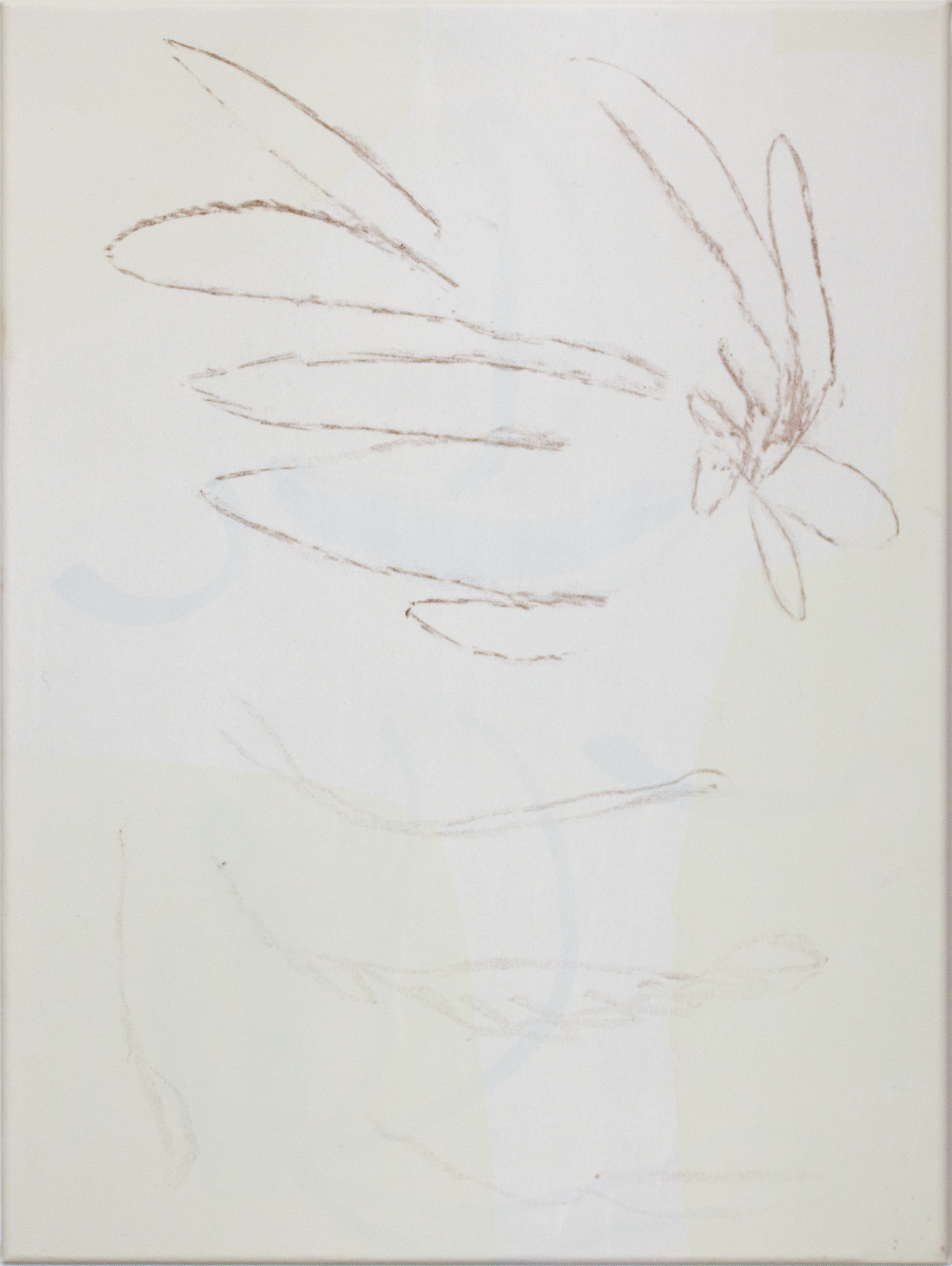 Untitled (2025)Acrylic and charcoal on canvas30x40 cm