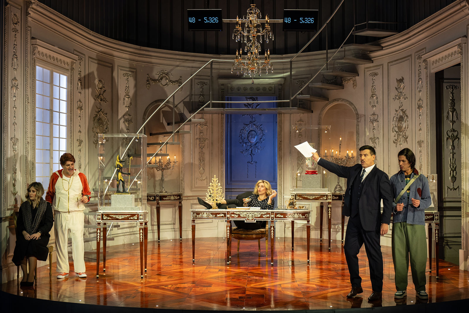 Don Pasquale, Donizetti (la Notara) | Opéra de Lausanne | © Carole Parodi