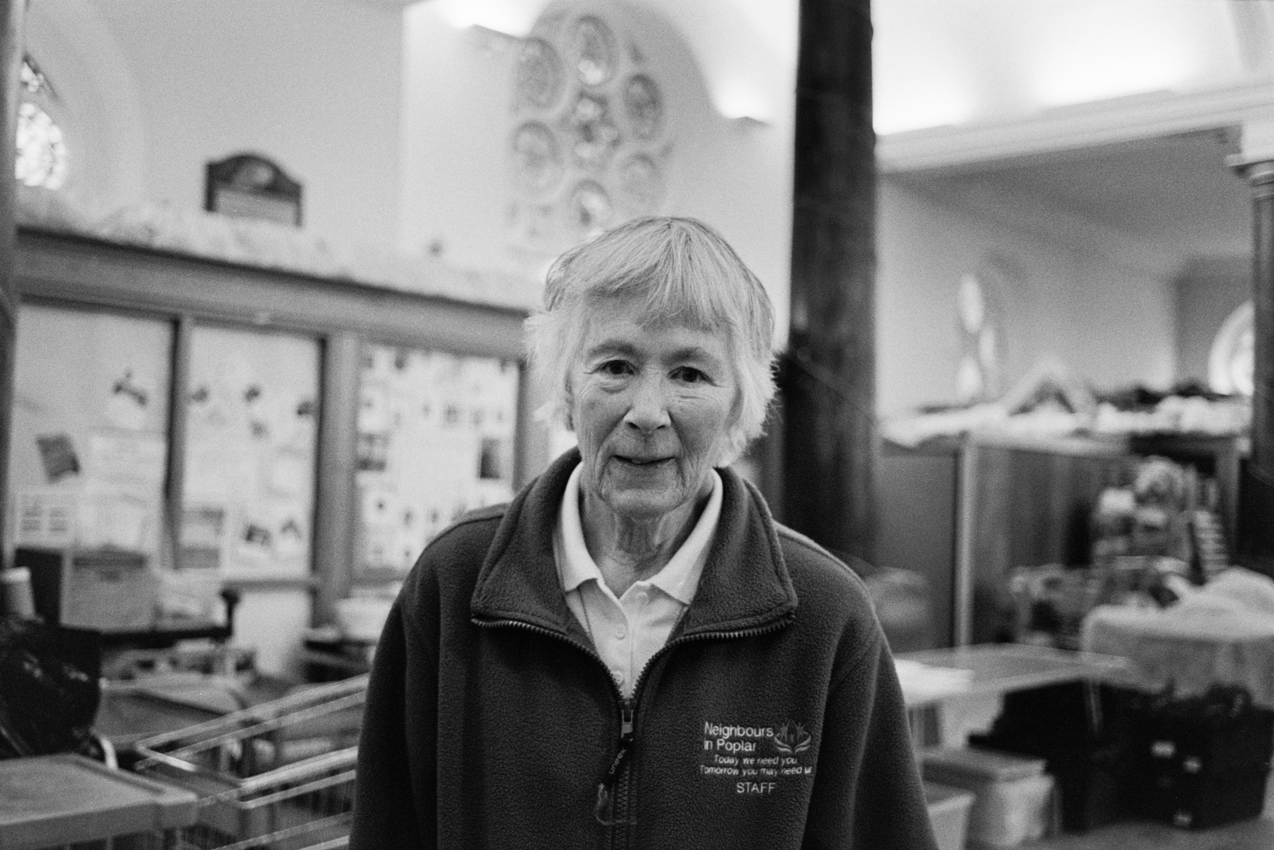 Sister Christine Frost MBE - Neighbours in Poplar Foodbank