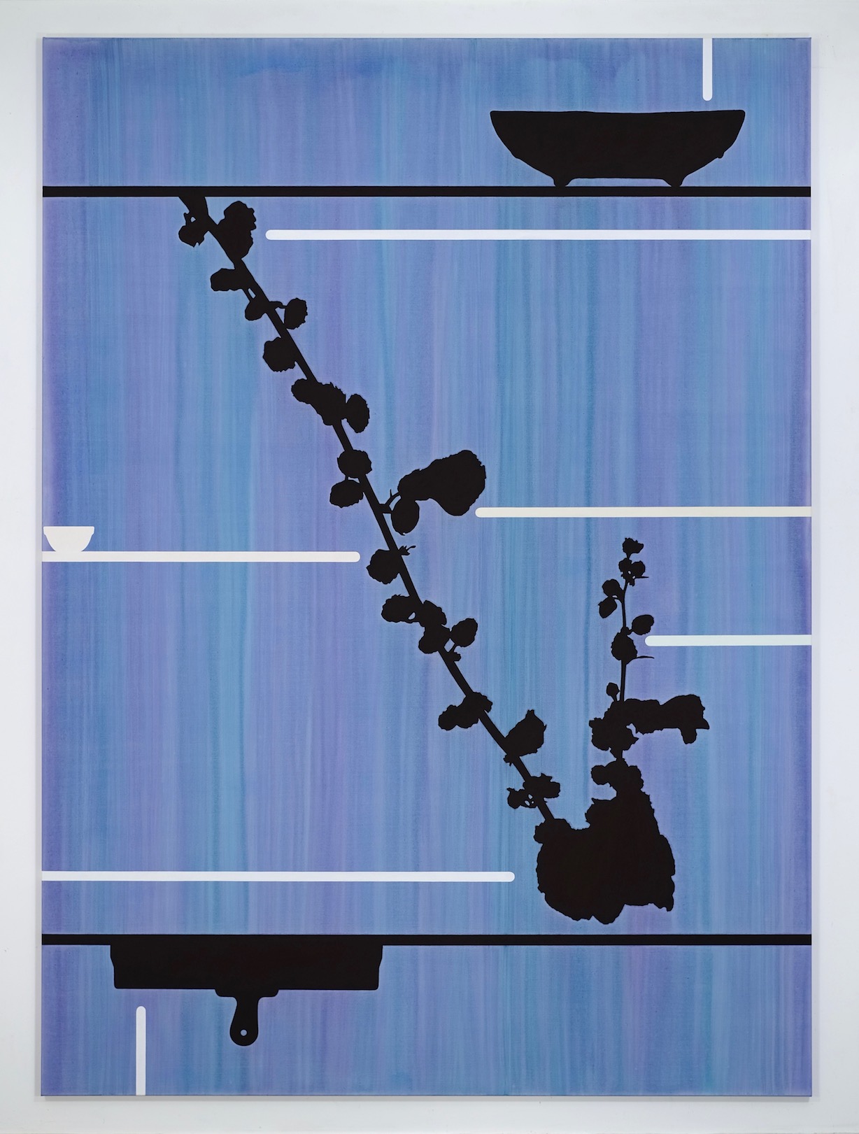 'Home meets Home meets Home', 2020, acrylic on canvas, 220 x 160 cm