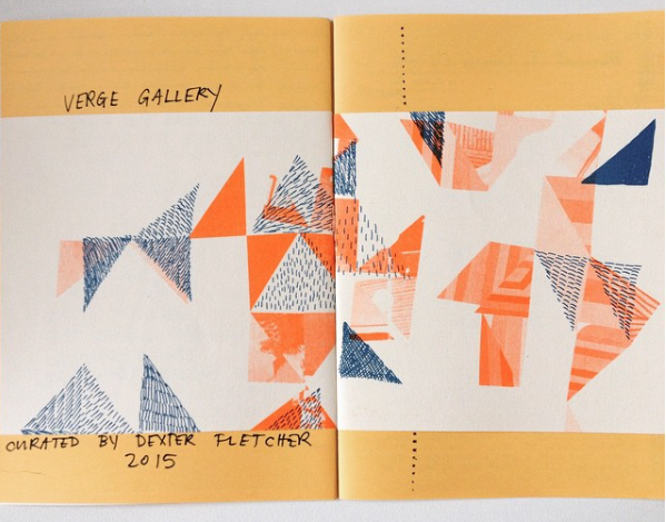 Second Circulation exhibition program/zine