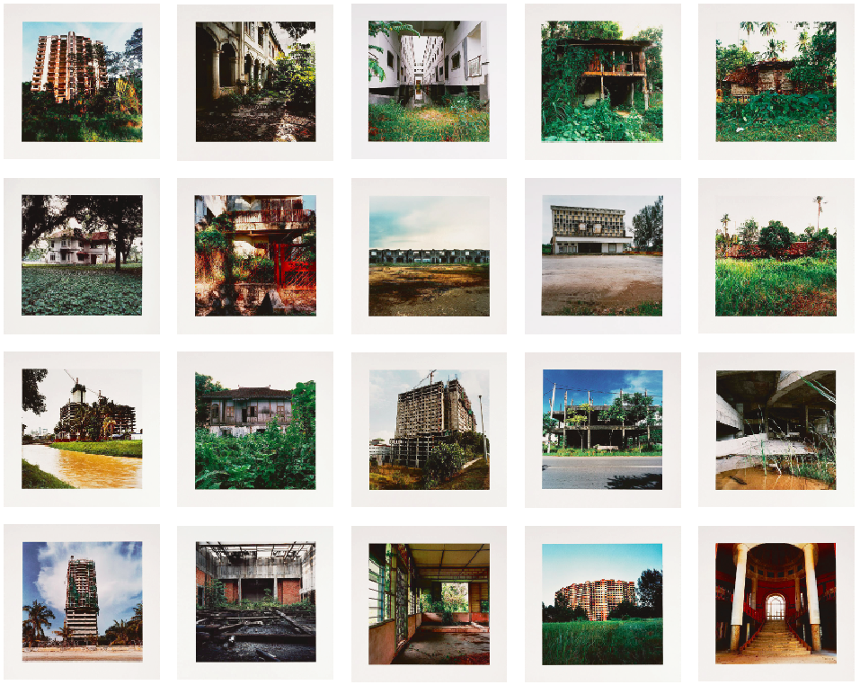 Simryn Gill, ‘Standing Still’, 2000-03, type C photographs, 20 of the 116 photographs: each 30.1 x 46.1 cm image; 42.1 x 48.1 cm sheet