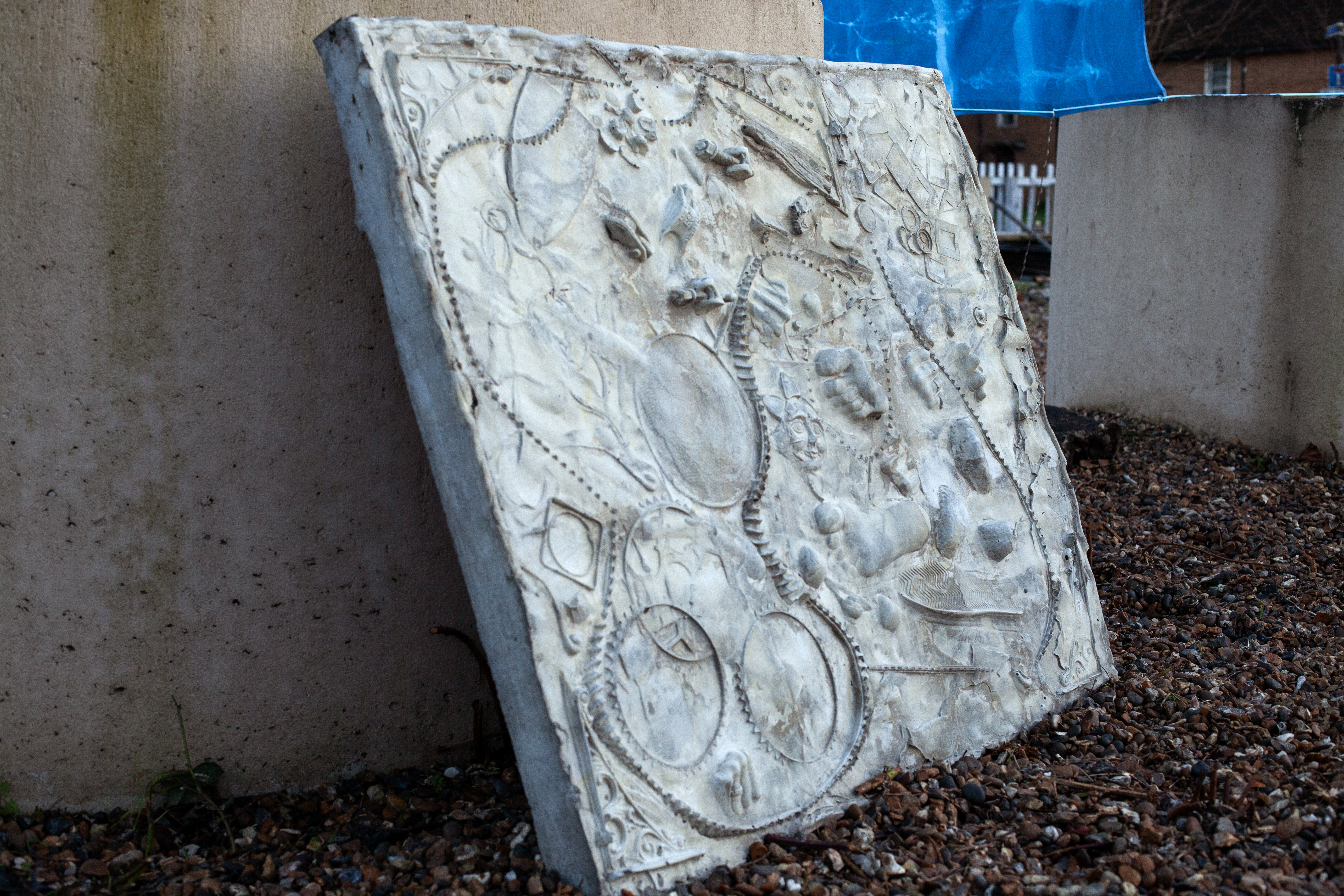 Business is Driven by Quarterly Results, co-created public art installation, Reeves Corner, Croydon, Desire Paths Commission, Turf Projects 2023 - 2024