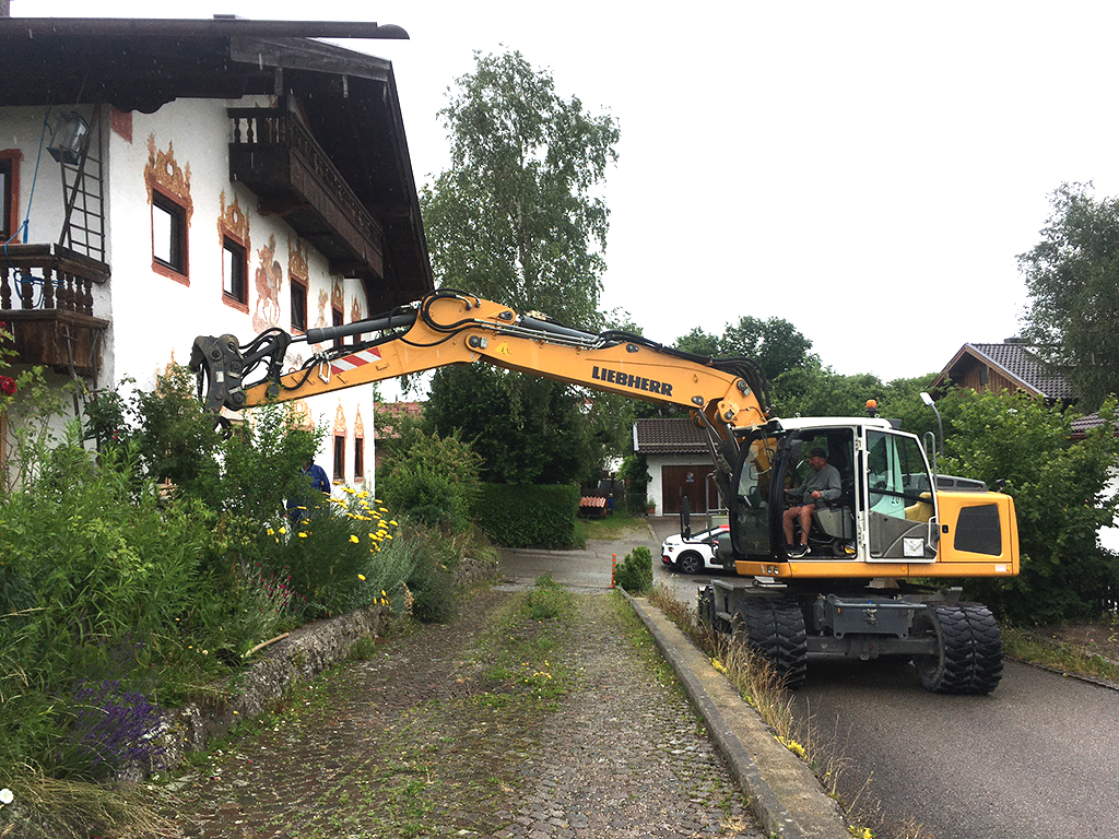 Sondieren der Fundamente