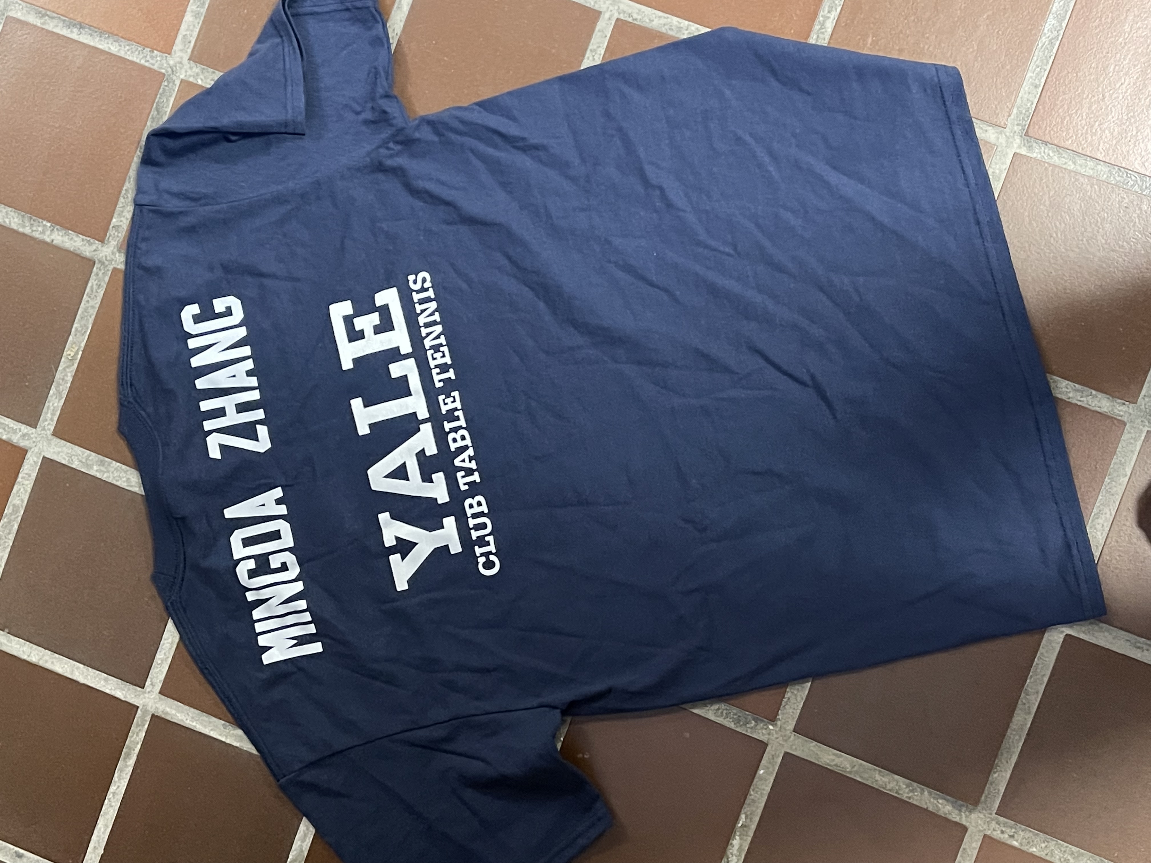 Player at Yale Table Tennis Clud, 2022-2023