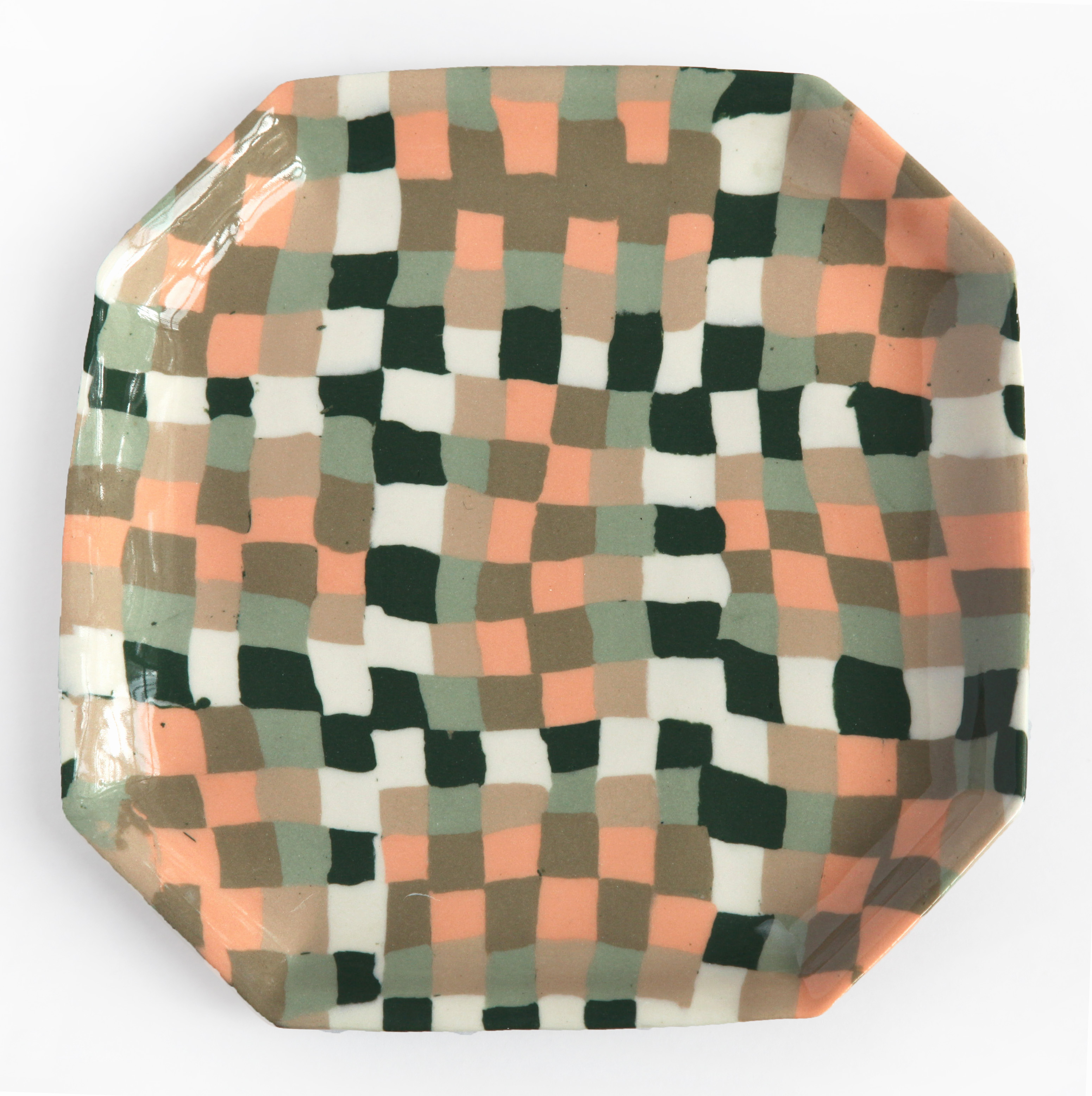 Medium Cropware Octagonal Plate [$120]