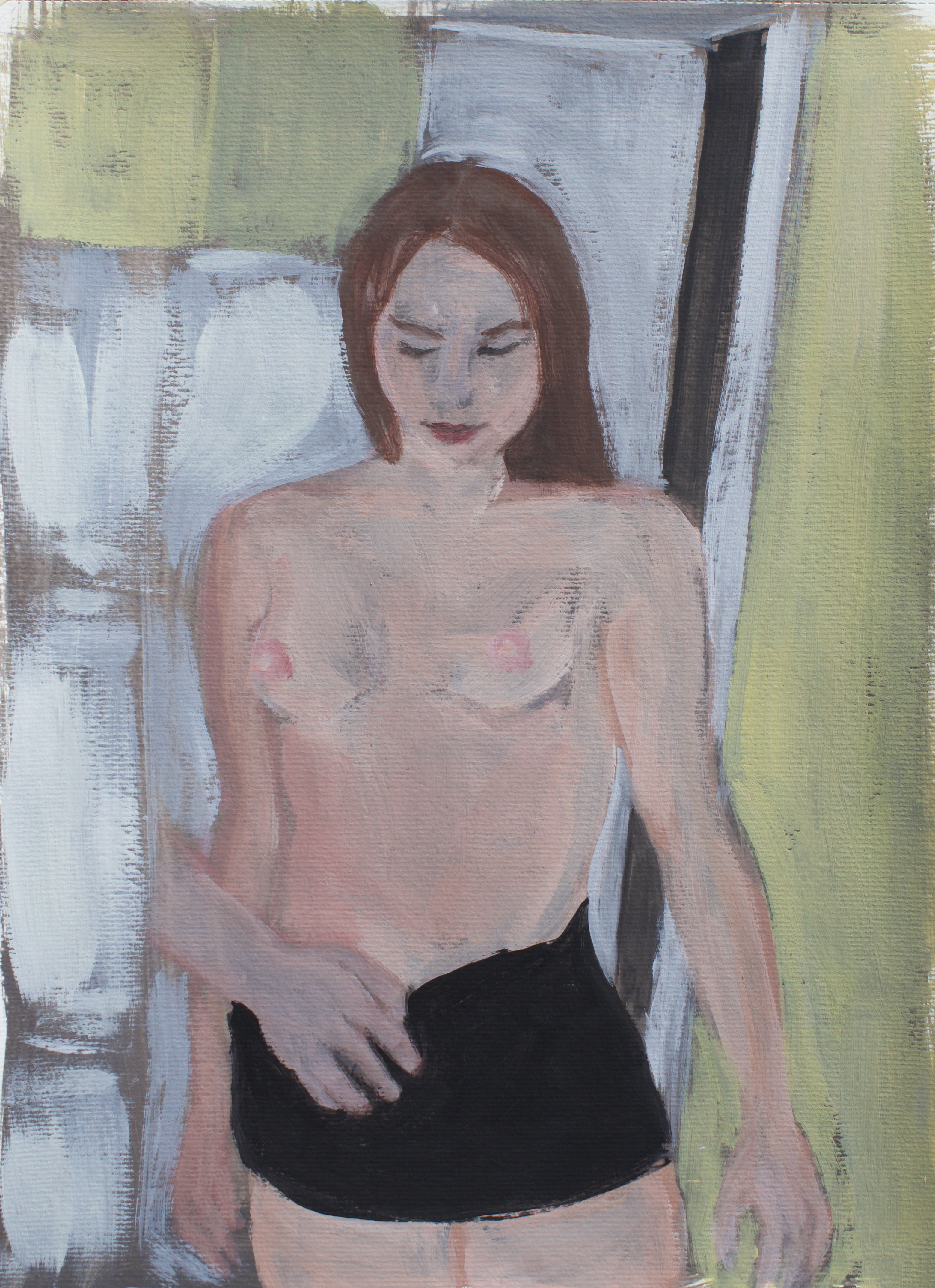 Youth, Acrylic on paper, A3, 2020