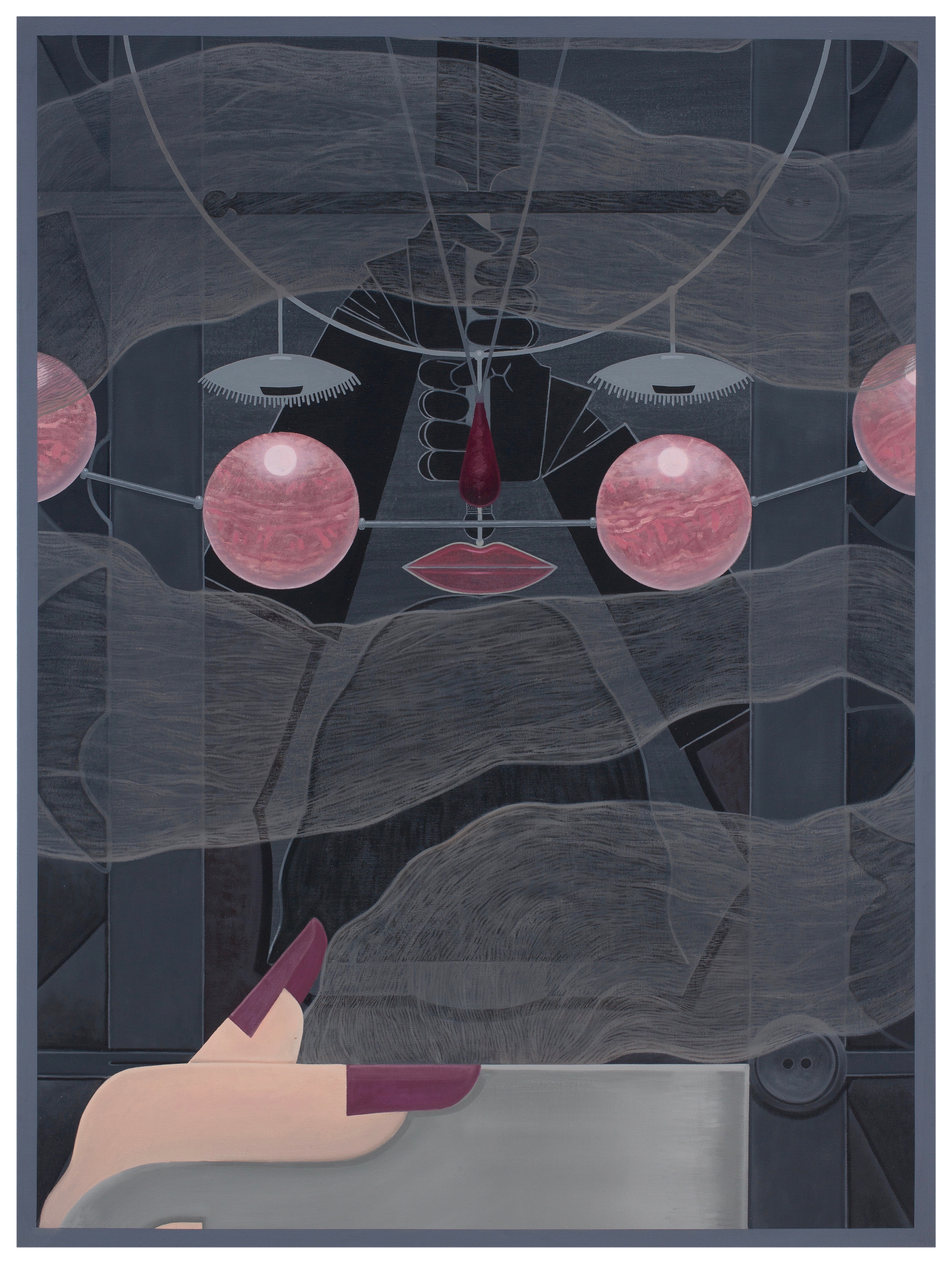 Virtue Vest Close Up, 48" x 36", 2018