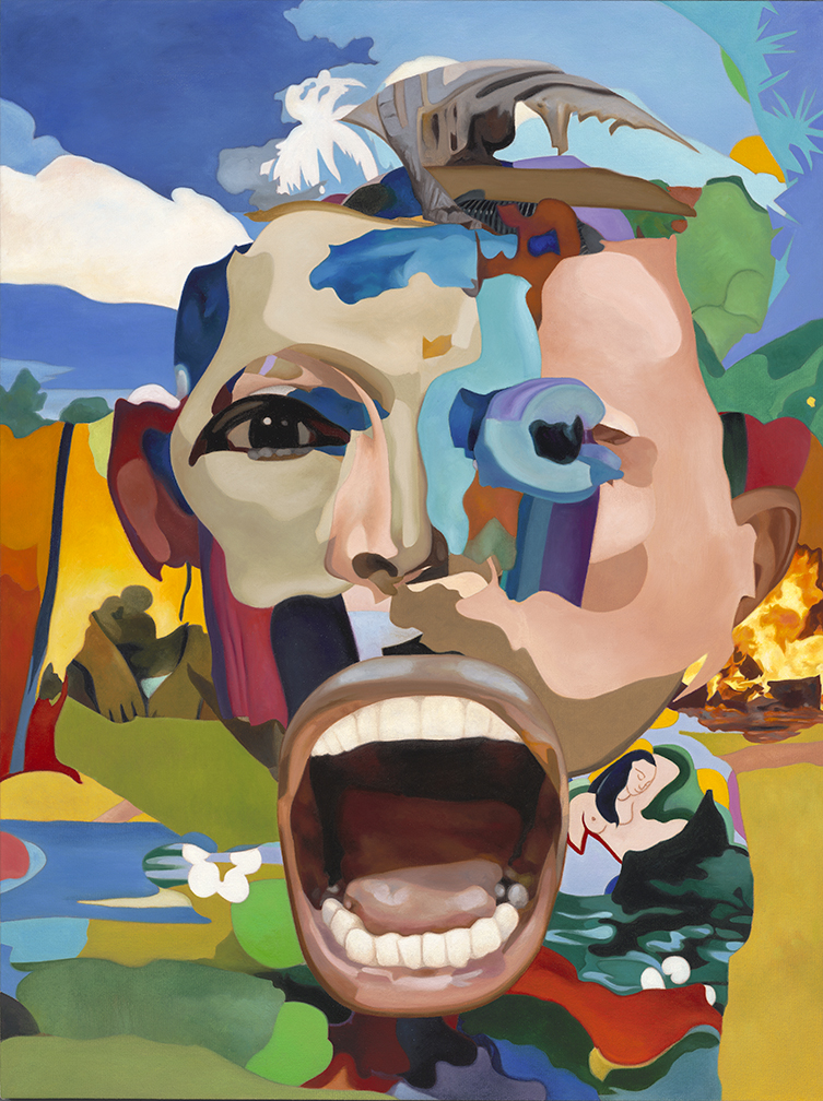 Benjamin EdwardsSiren, 2019Oil on canvas48 x 36 inches