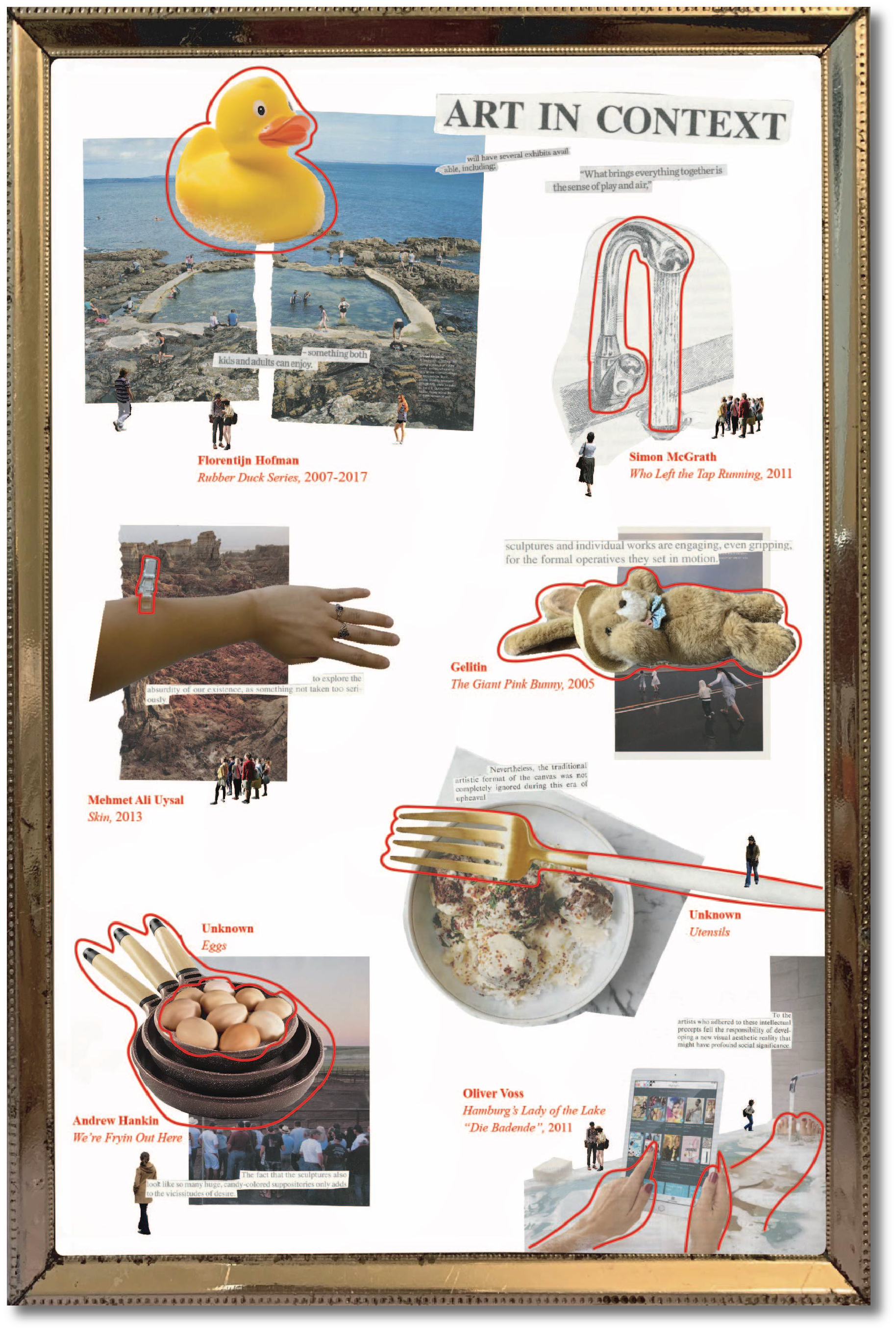 Collage poster, Spring 2020